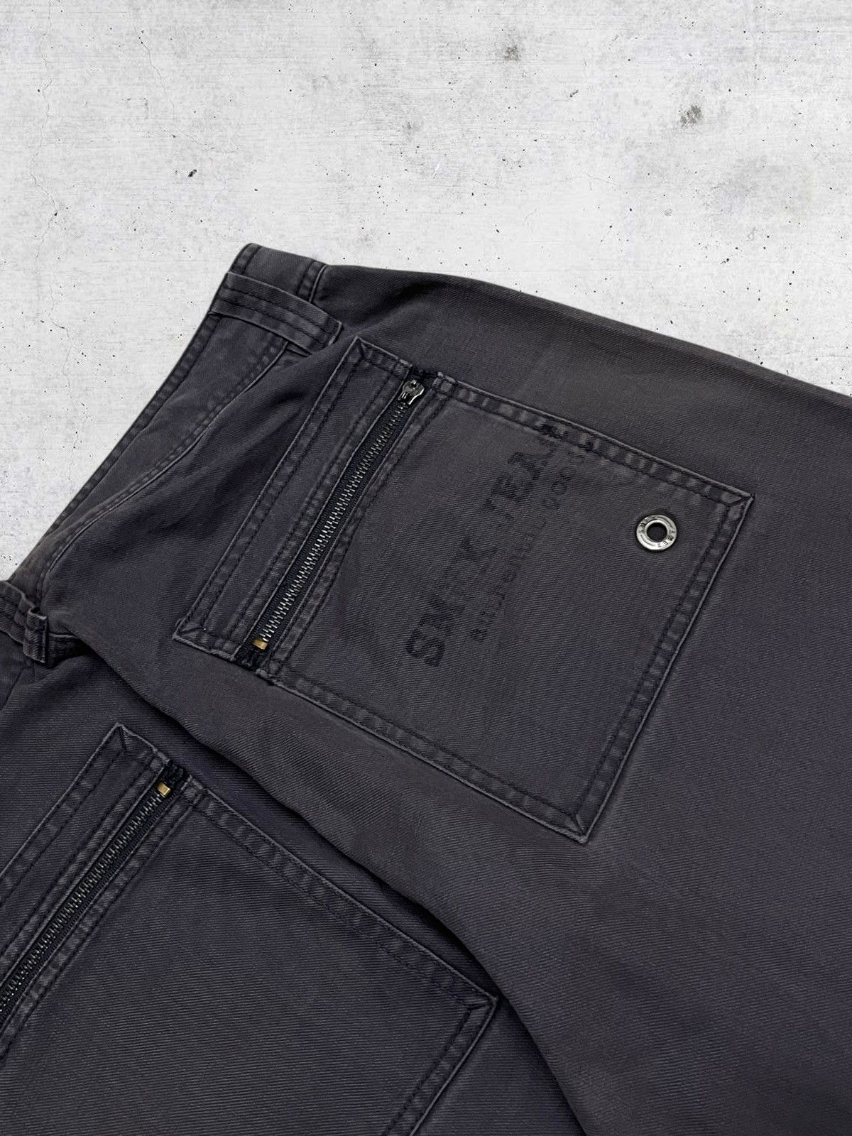 Japanese Brand VINTAGE SMEX 1990S JAPAN DESIGNER CARGO COMBAT FADED PANT Size US 32 / EU 48 - 12 Thumbnail