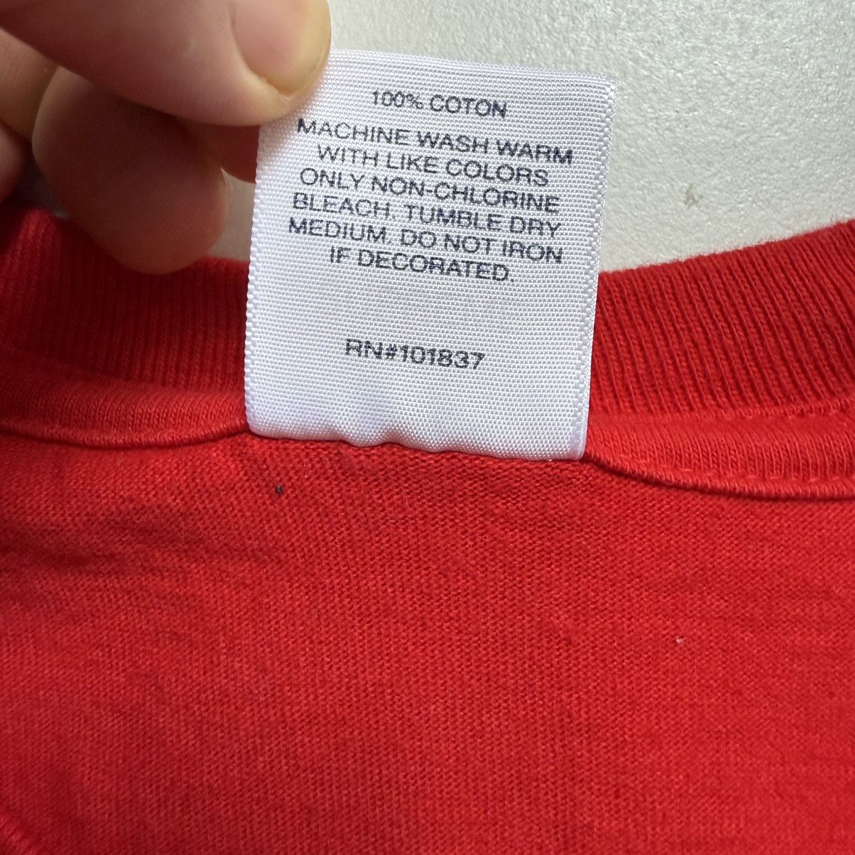 Supreme Supreme SS22 Knowledge Red T-Shirt Size US M / EU 48-50 / 2 - 6 Thumbnail