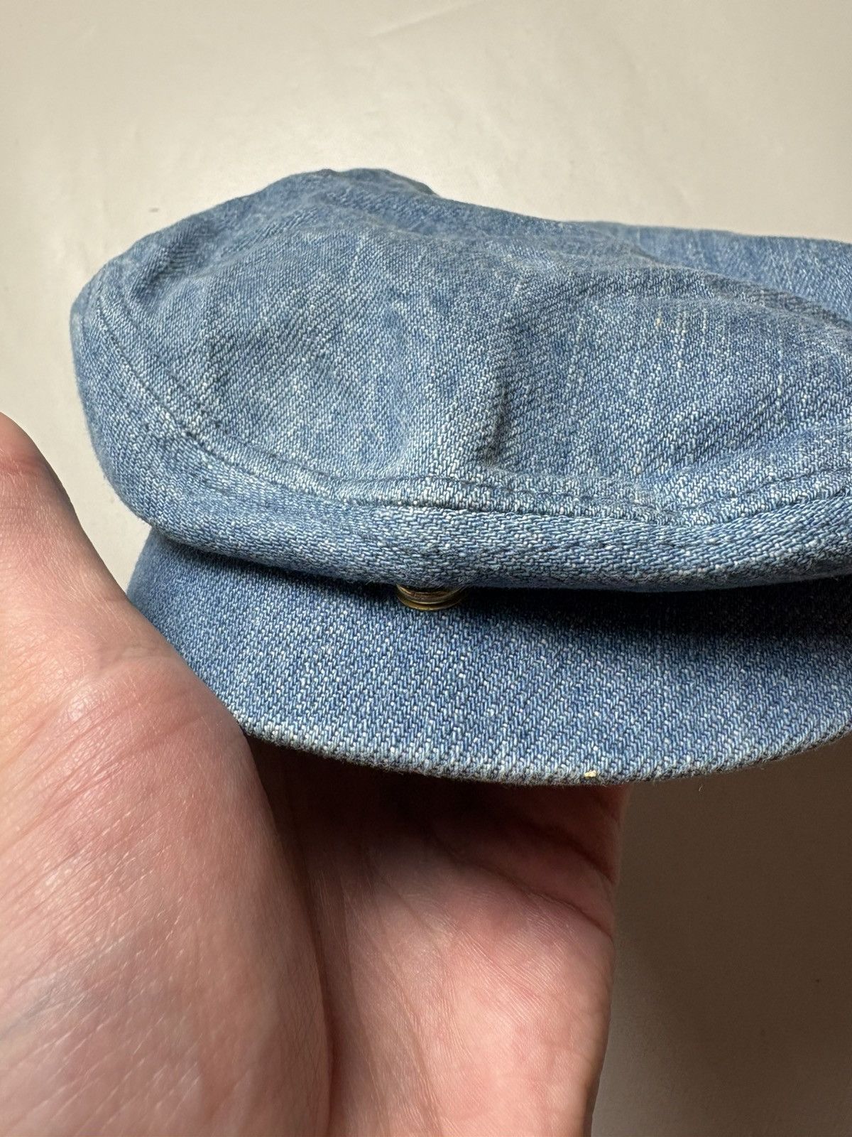 Evisu Evisu Style Craft Denim Flat Hat Size ONE SIZE - 5 Thumbnail