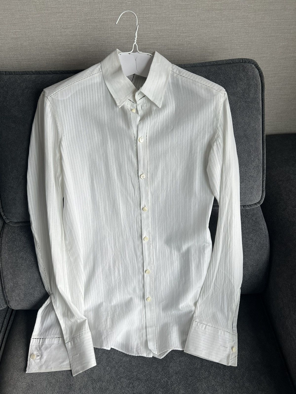 トップス 01SS Carol Chrstian Poell Dress Shirt Exclusive 01SS Carol Christian Poell Dress Shirt for Men