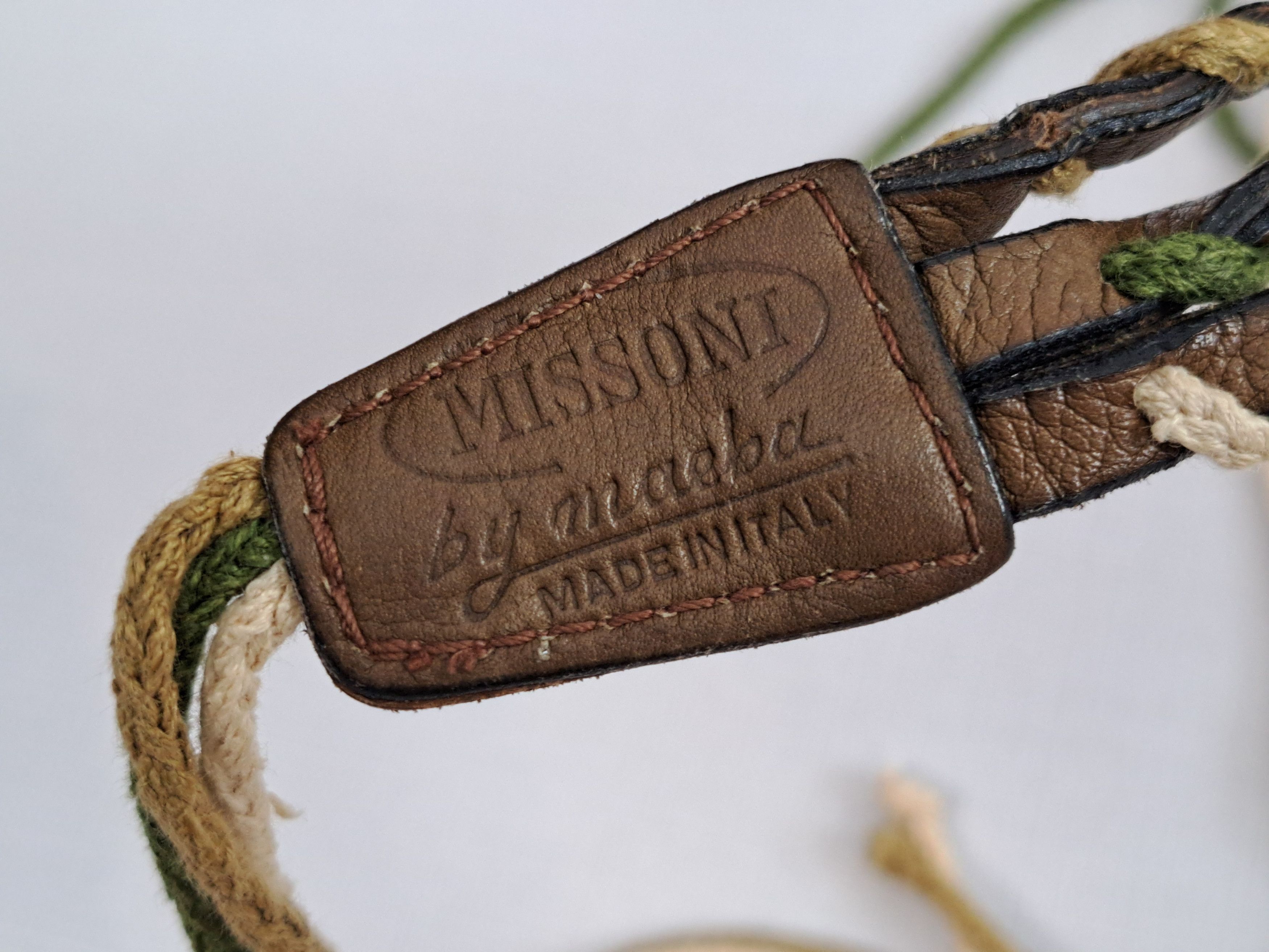 Missoni Vintage 70s Missoni leather belt. Size ONE SIZE - 9 Thumbnail