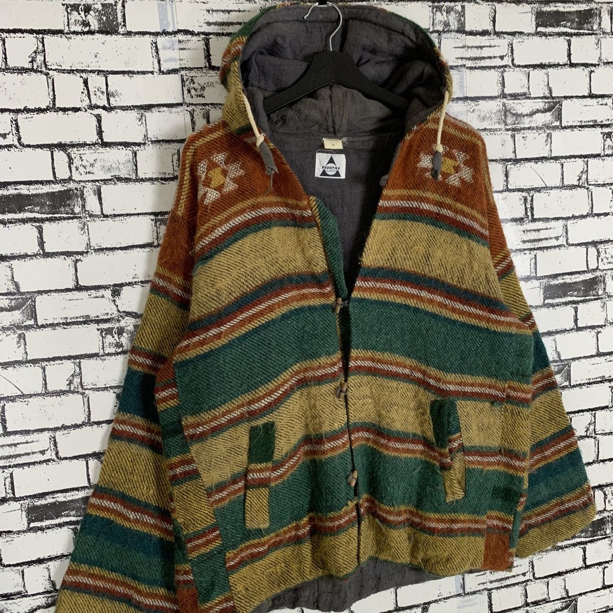 Native × Vintage Vintage Frontier Aztec Navajo Jacket Size US M / EU 48-50 / 2 - 2 Thumbnail