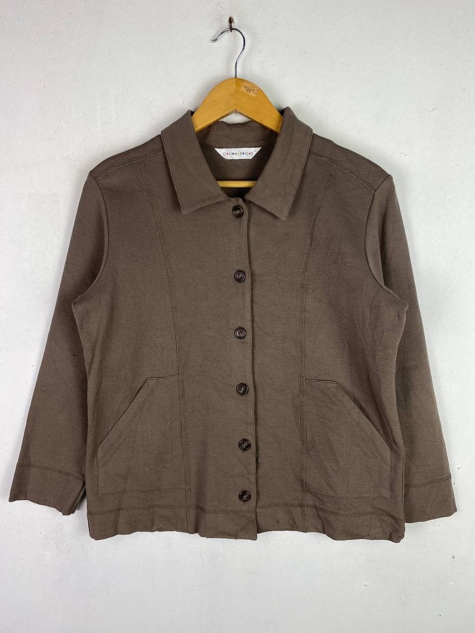 Japanese Brand charge japanese brands jacket nice design Size L / US 10 / IT 46 - 1 Thumbnail