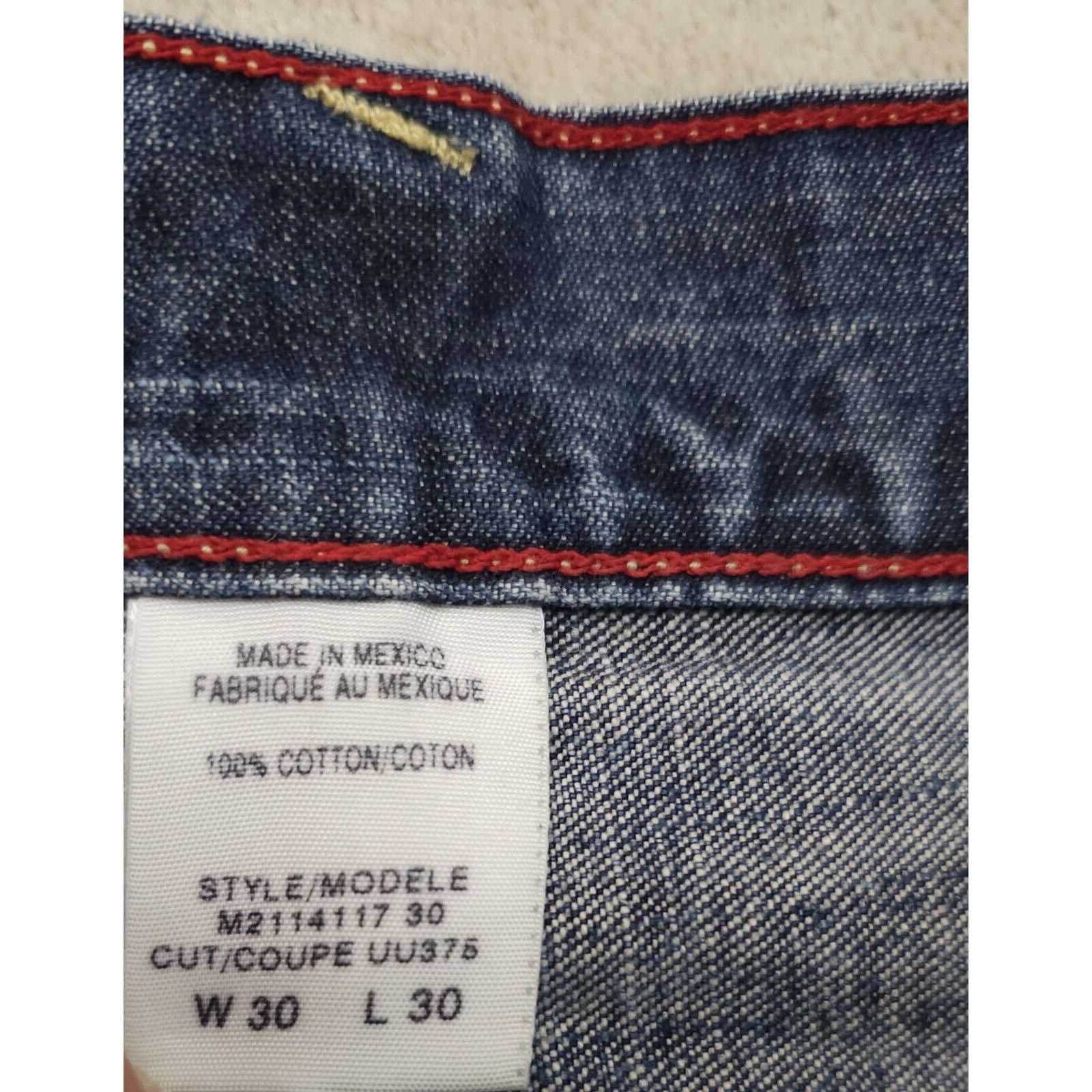 Guess Guess Vintage Jeans Blue Classic 00.XX Straight Denim 90's Size US 30 / EU 46 - 10 Thumbnail