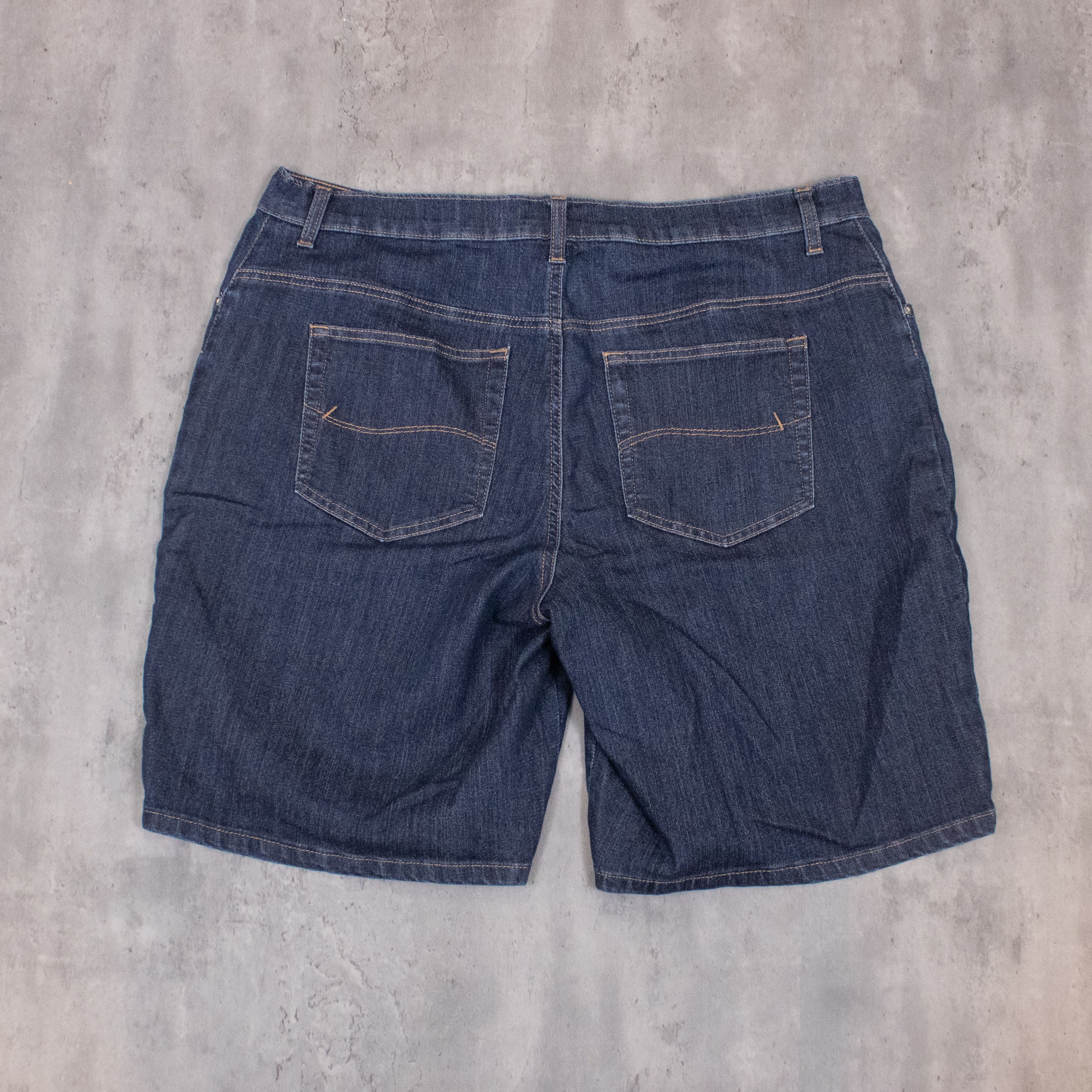 Lee Lee Relax Indigo Baggy Jean Denim Jorts Shorts Size US 38 / EU 54 - 16 Thumbnail