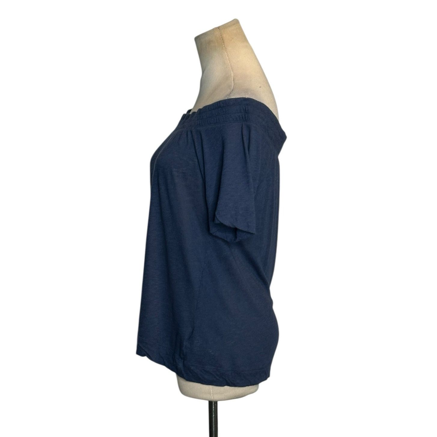 Splendid Splendid blue short sleeves off shoulders top size small Size S / US 4 / IT 40 - 7 Thumbnail