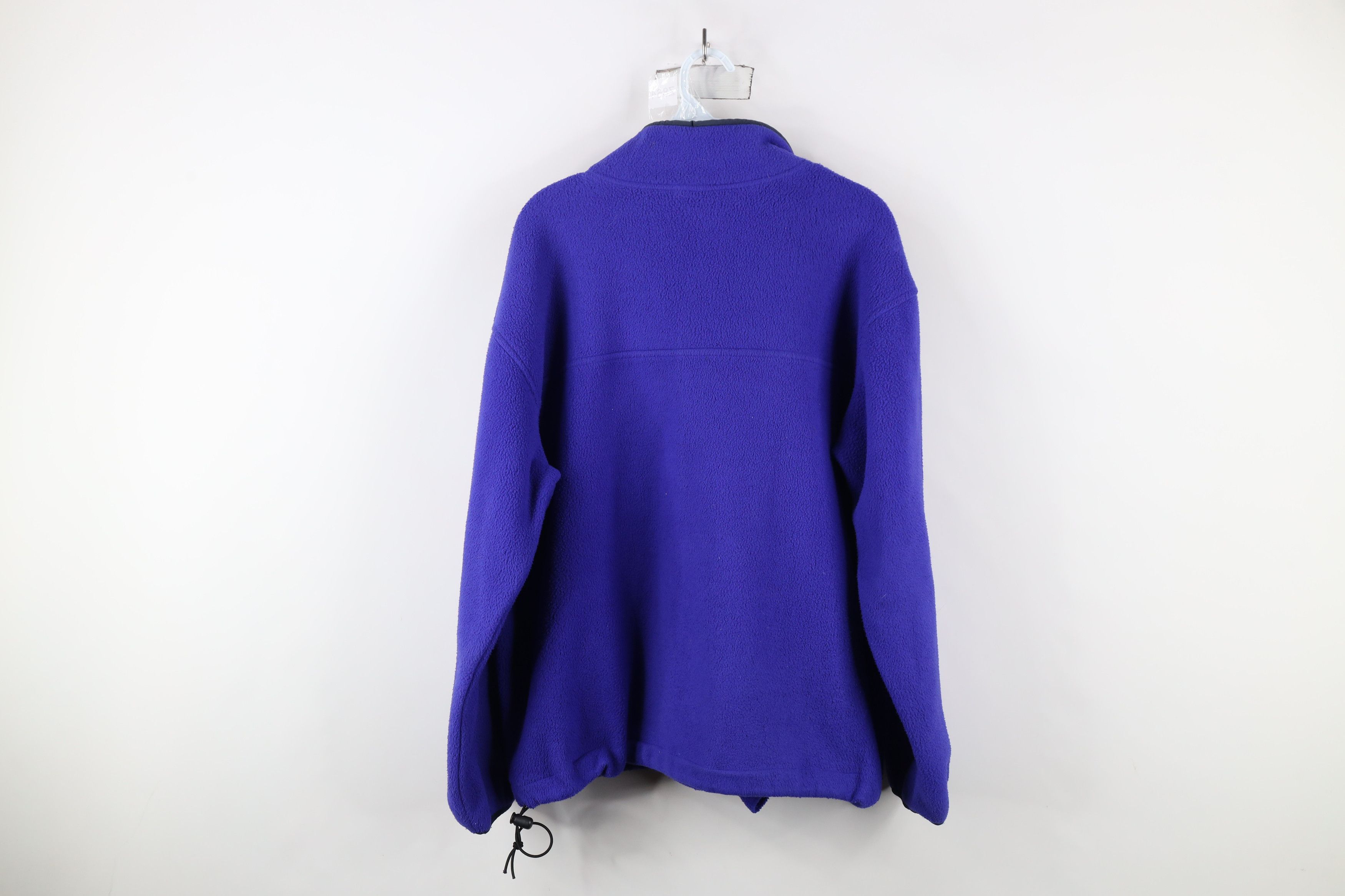 L.L. Bean × Vintage Vintage 90s LL Bean Snap Button Fleece Pullover Sweater USA Size L / US 10 / IT 46 - 11 Thumbnail