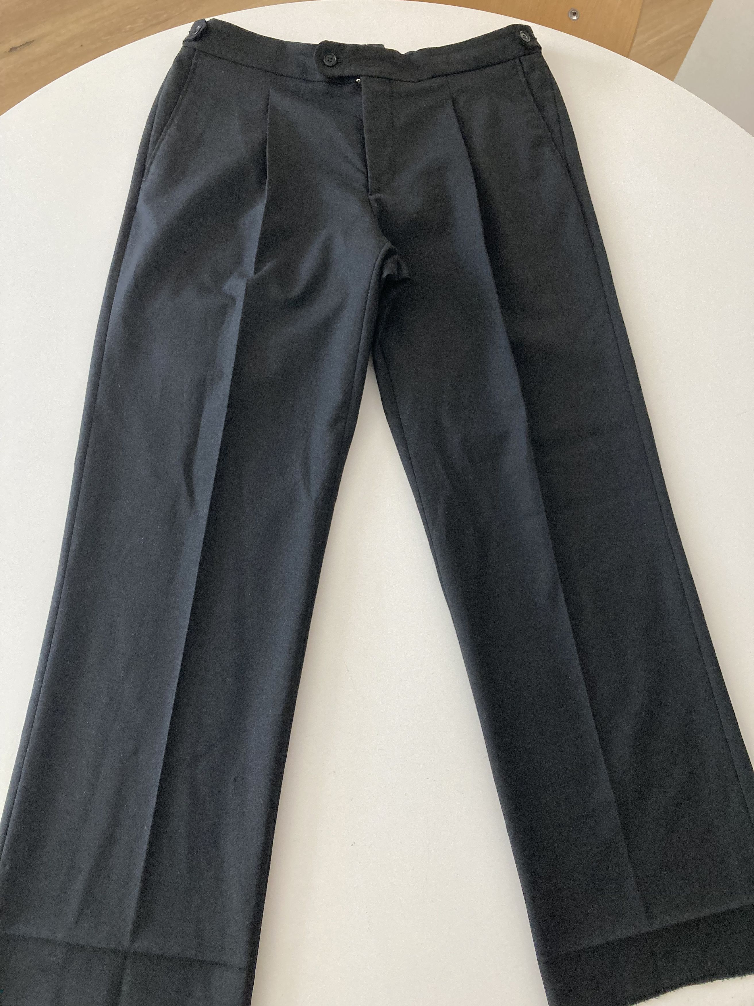Pre-owned Sunflower Max Trousers In Black