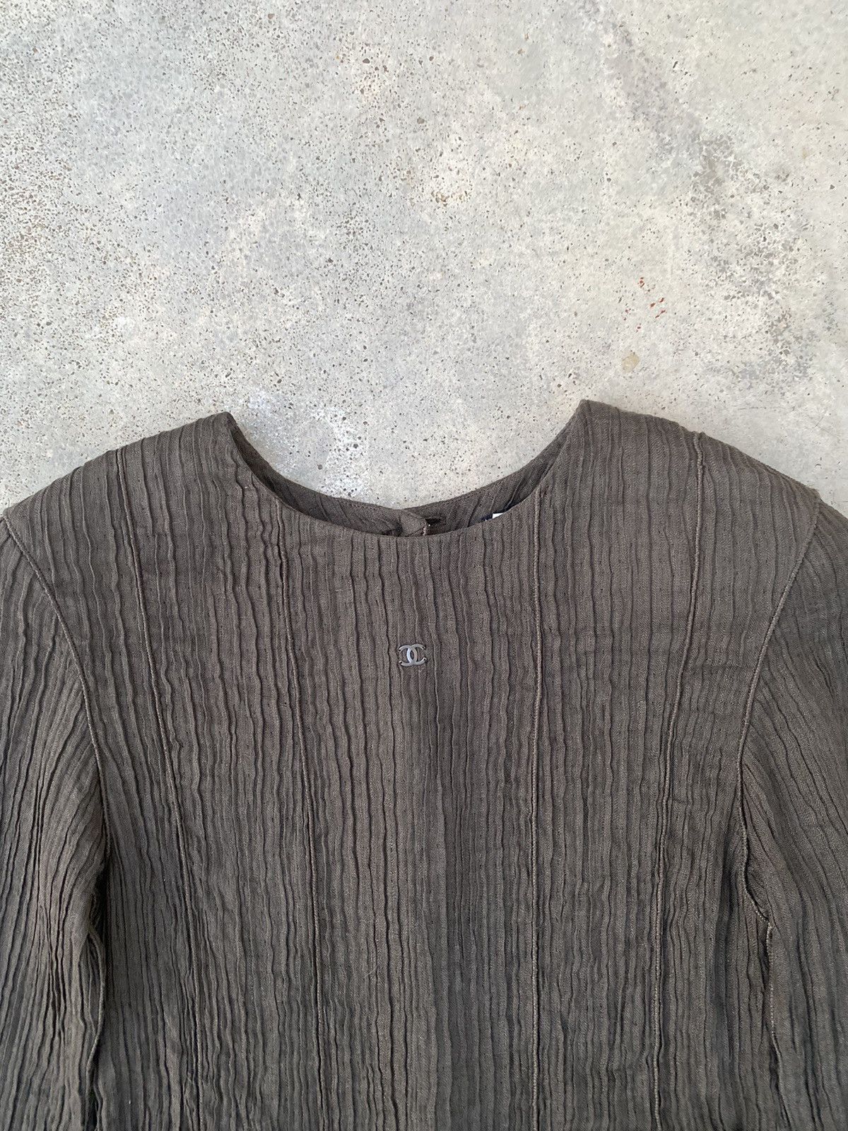 Chanel Vintage 90s Chanel Buttons Up Shirt S Size S / US 4 / IT 40 - 3 Thumbnail