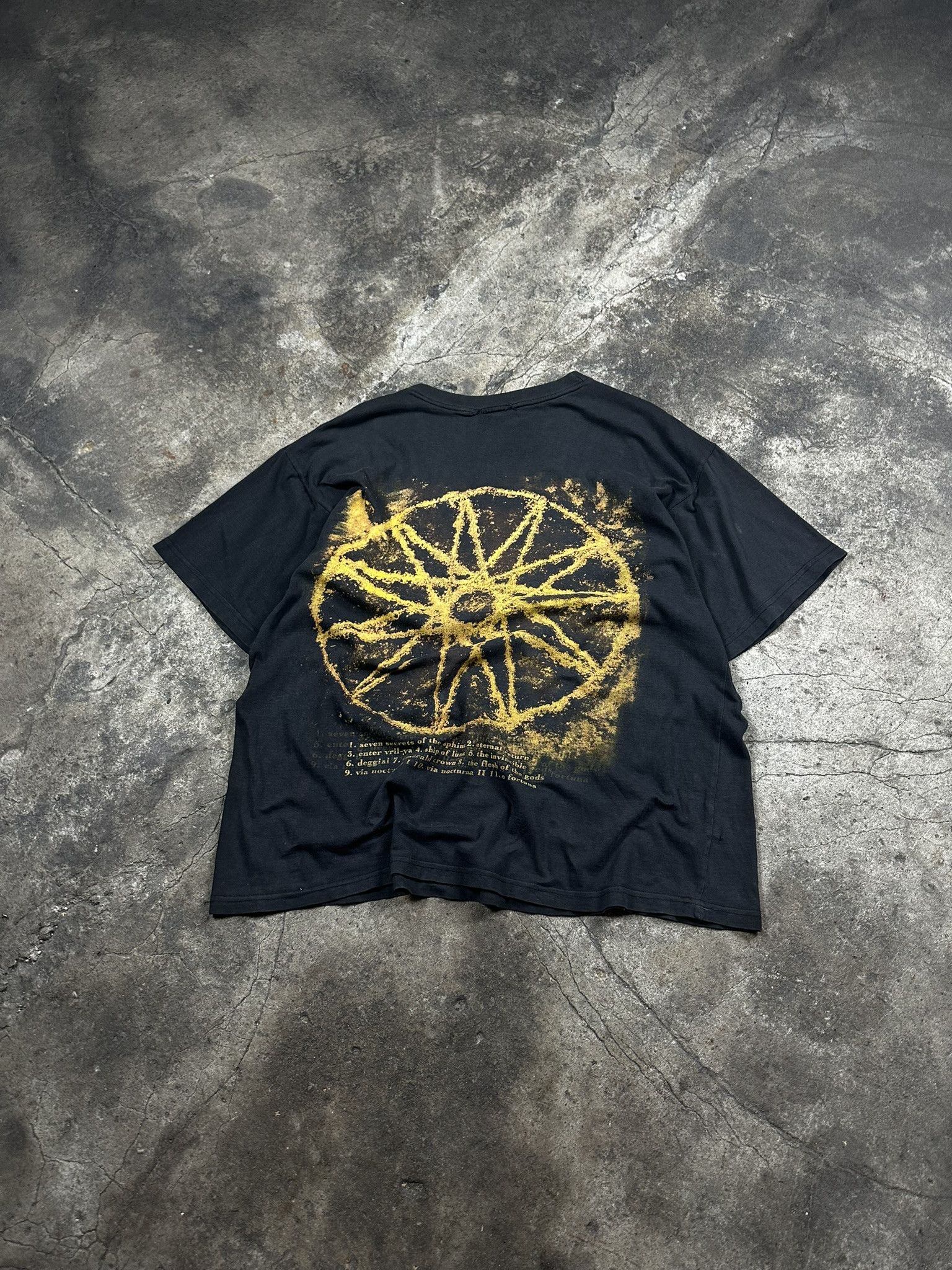 Band Tees 2000 Therion Deggial Death Metal T-shirt 00s Vintage Size US XL / EU 56 / 4 - 2 Thumbnail