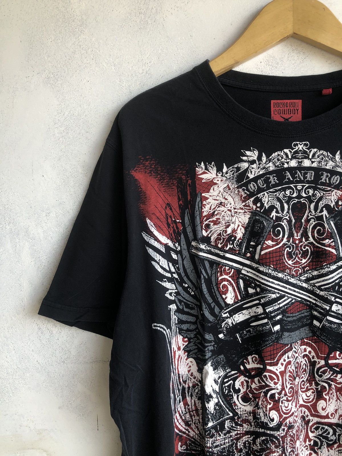 Beauty Beast × If Six Was Nine × KMRii Japanese Gothic Poem Triball Rock and Roll Tshirt Tee Size US XL / EU 56 / 4 - 4 Thumbnail