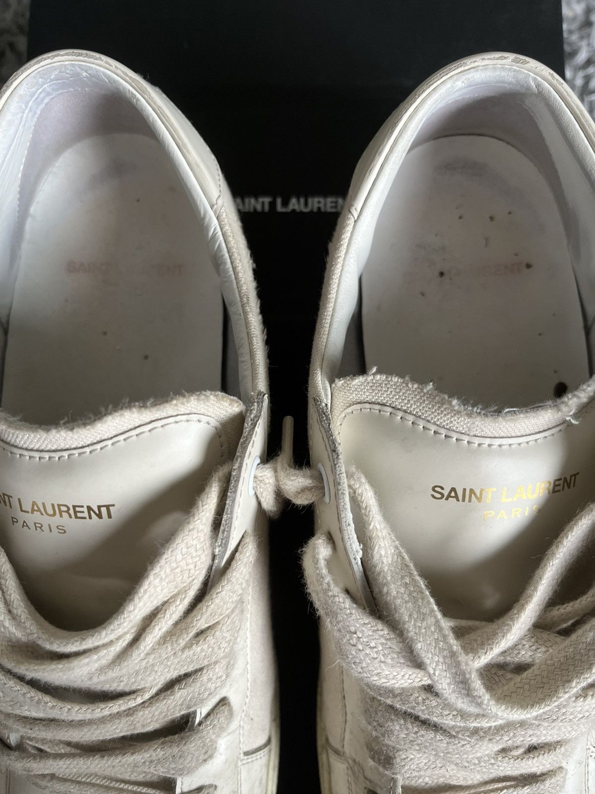 Saint Laurent Paris × Yves Saint Laurent Saint Laurent low top sneakers Size US 8 / EU 41 - 3 Thumbnail