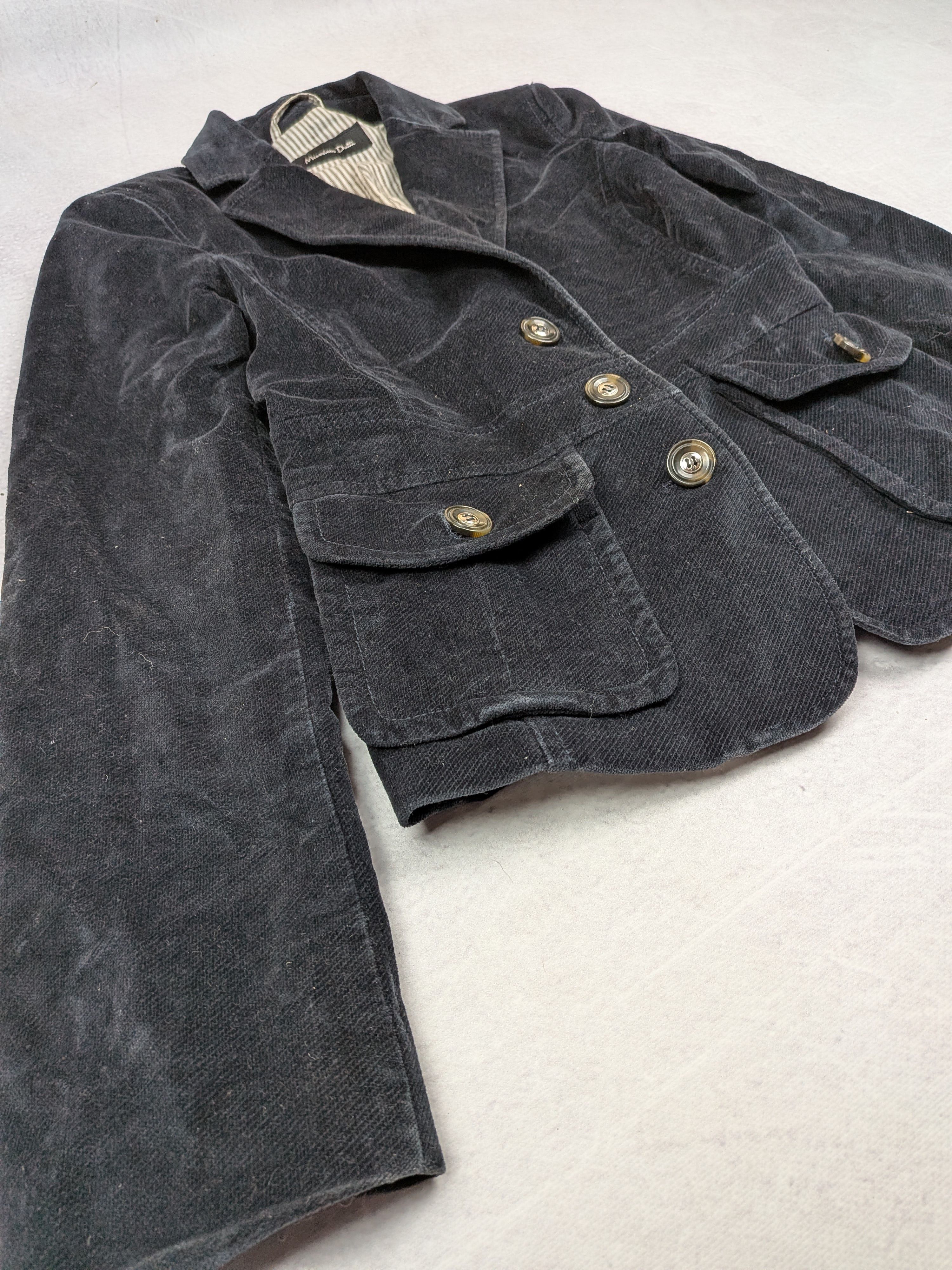 Massimo Dutti Massimo Dutti Velvet Blazer Winter Made in Portugal Size M Size M / US 6-8 / IT 42-44 - 4 Thumbnail