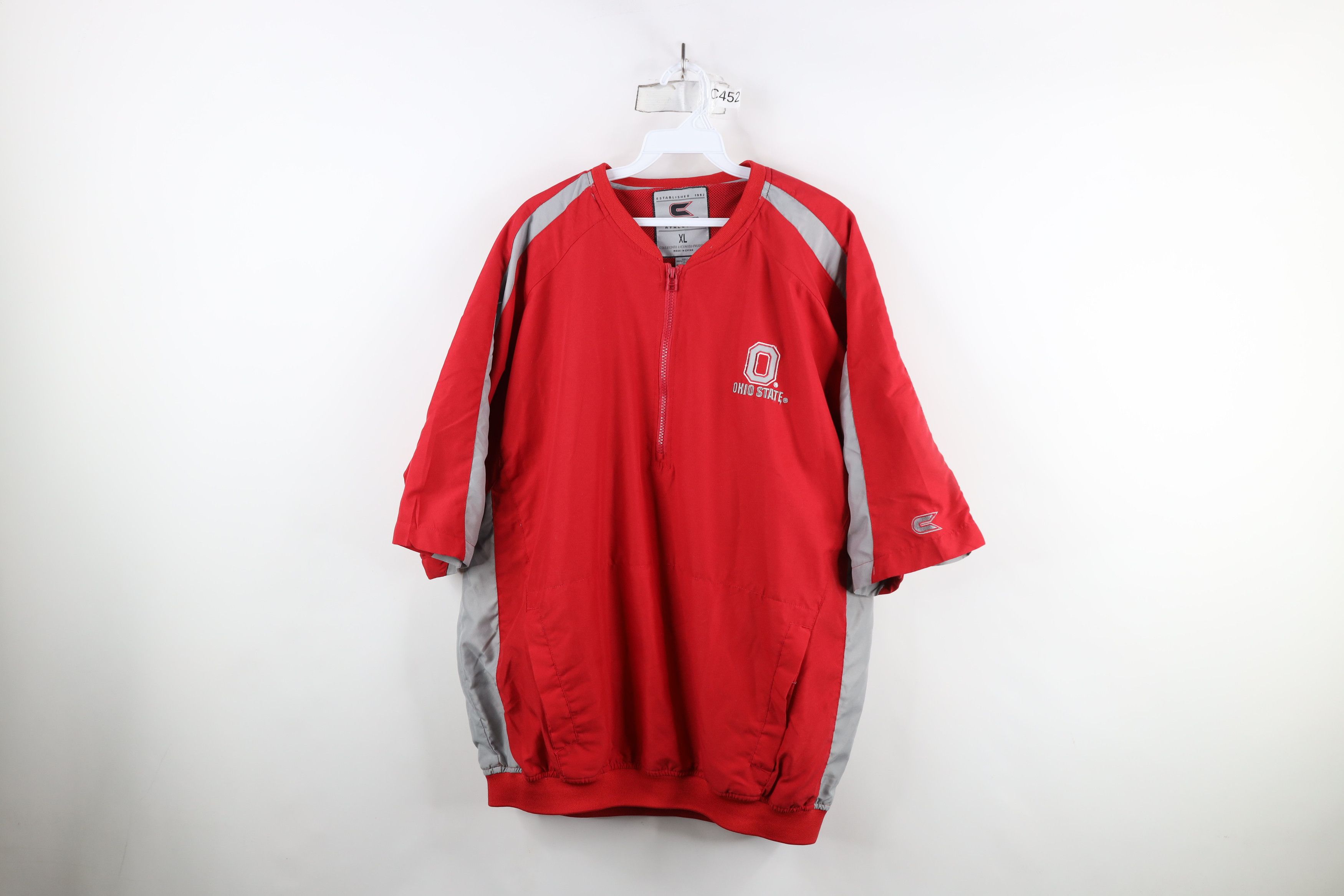 Vintage Vintage State University Short Sleeve Windbreaker Jacket Size US XL / EU 56 / 4 - 1 Thumbnail