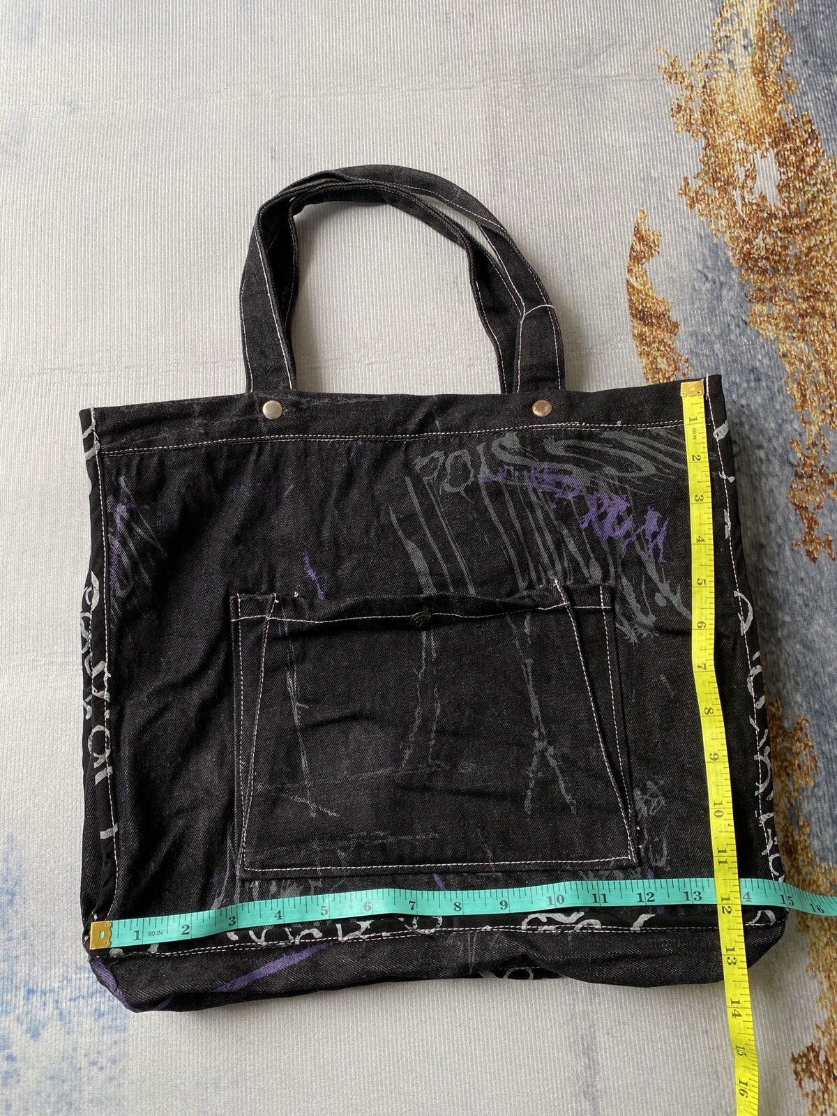 If Six Was Nine × Seditionaries H Anarchyism For Plus H Naoto Cyberpunk/Goth Tote Bag Size ONE SIZE - 21 Thumbnail