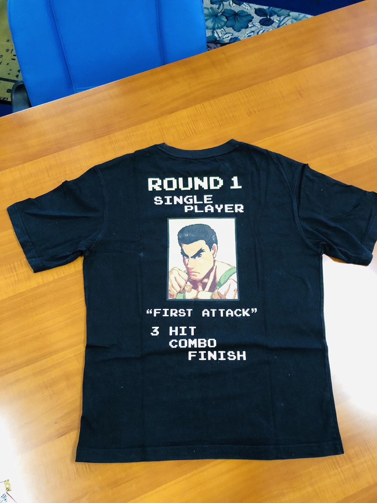 Japanese Brand 🎮 SEM/R Retro Fighter Tee – Size L 🎮 Size US M / EU 48-50 / 2 - 8 Thumbnail