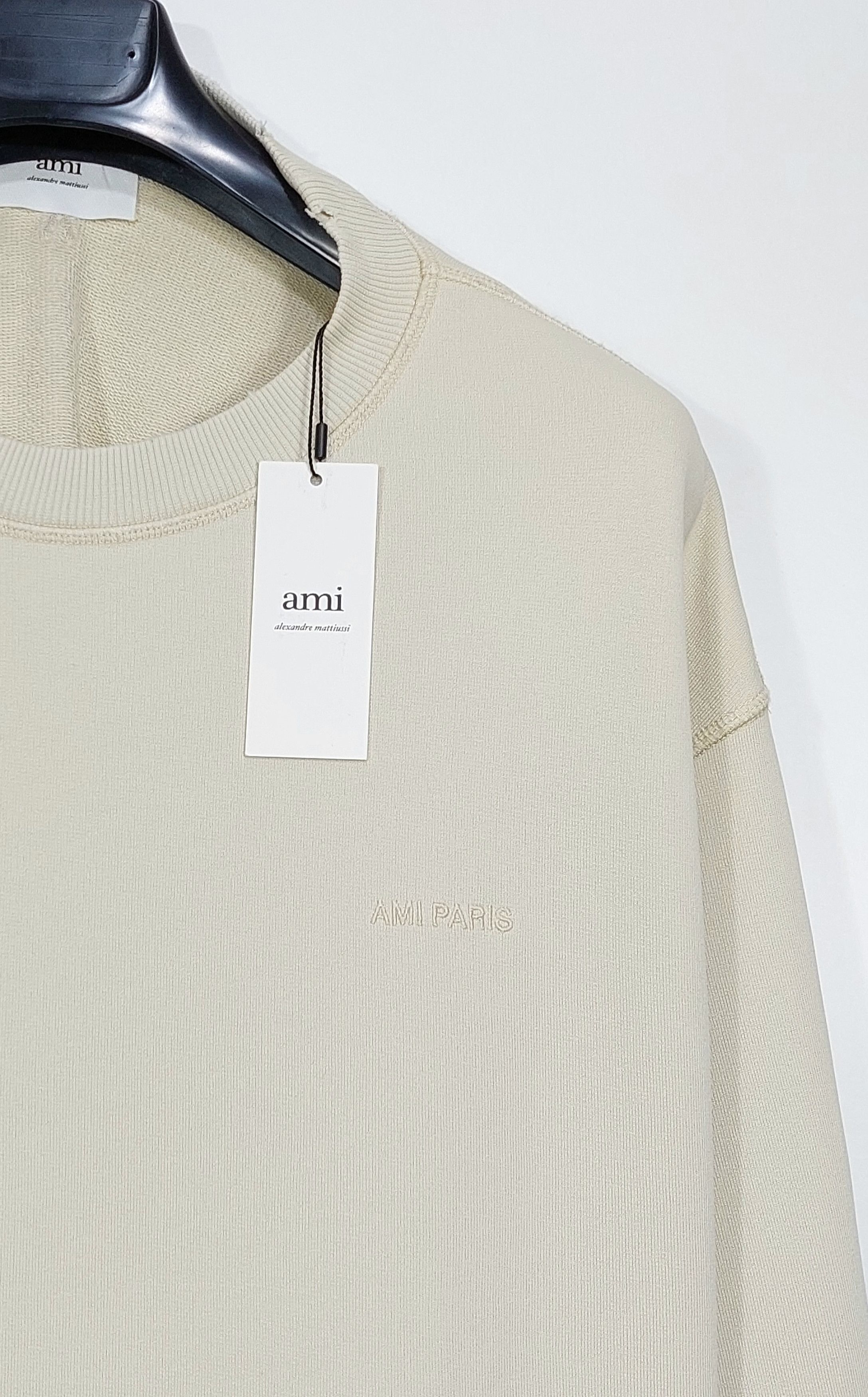 AMI fade out sweatshirt - ivoire XXL Size US XXL / EU 58 / 5 - 6 Thumbnail