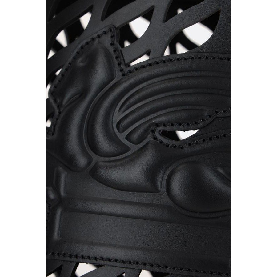 Etro ETRO Coffa Laser-Cut Black Leather Bucket Bag New And Authen Size ONE SIZE - 4 Thumbnail