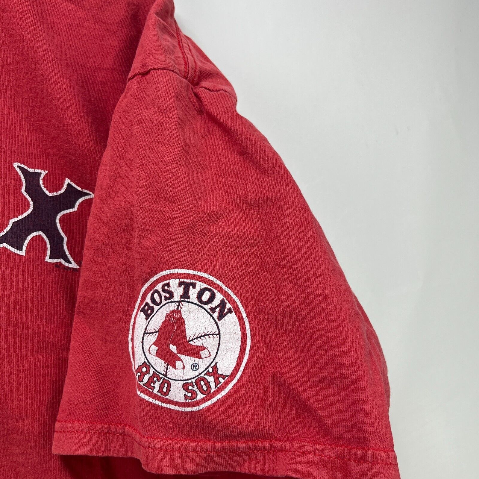 Nike × Vintage Vintage Nike Boston Red Sox Mid Swoosh T-shirt XL Size US XL / EU 56 / 4 - 4 Thumbnail