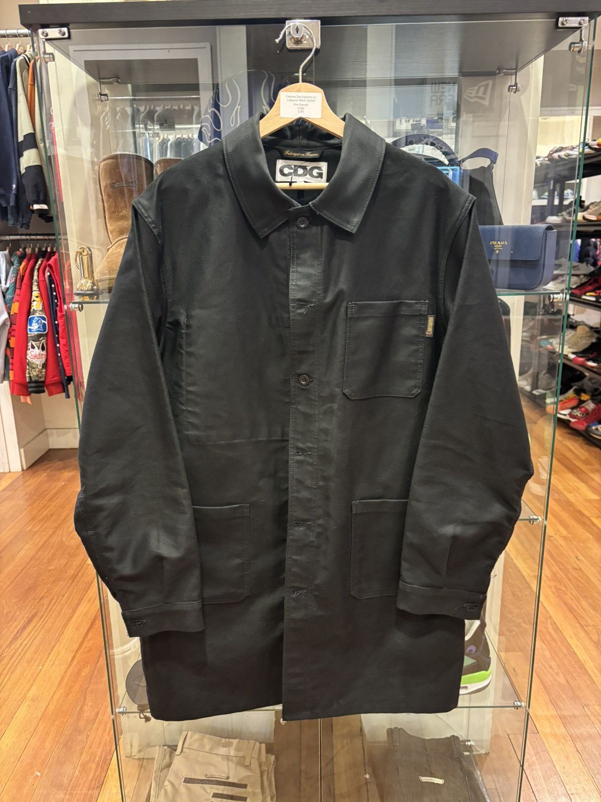 【激レア品】COMME de GARÇONS × LABOUREUR コラボ M LE LABOUREUR WORK JACKET LONG - CDG (COMME des GARCONS