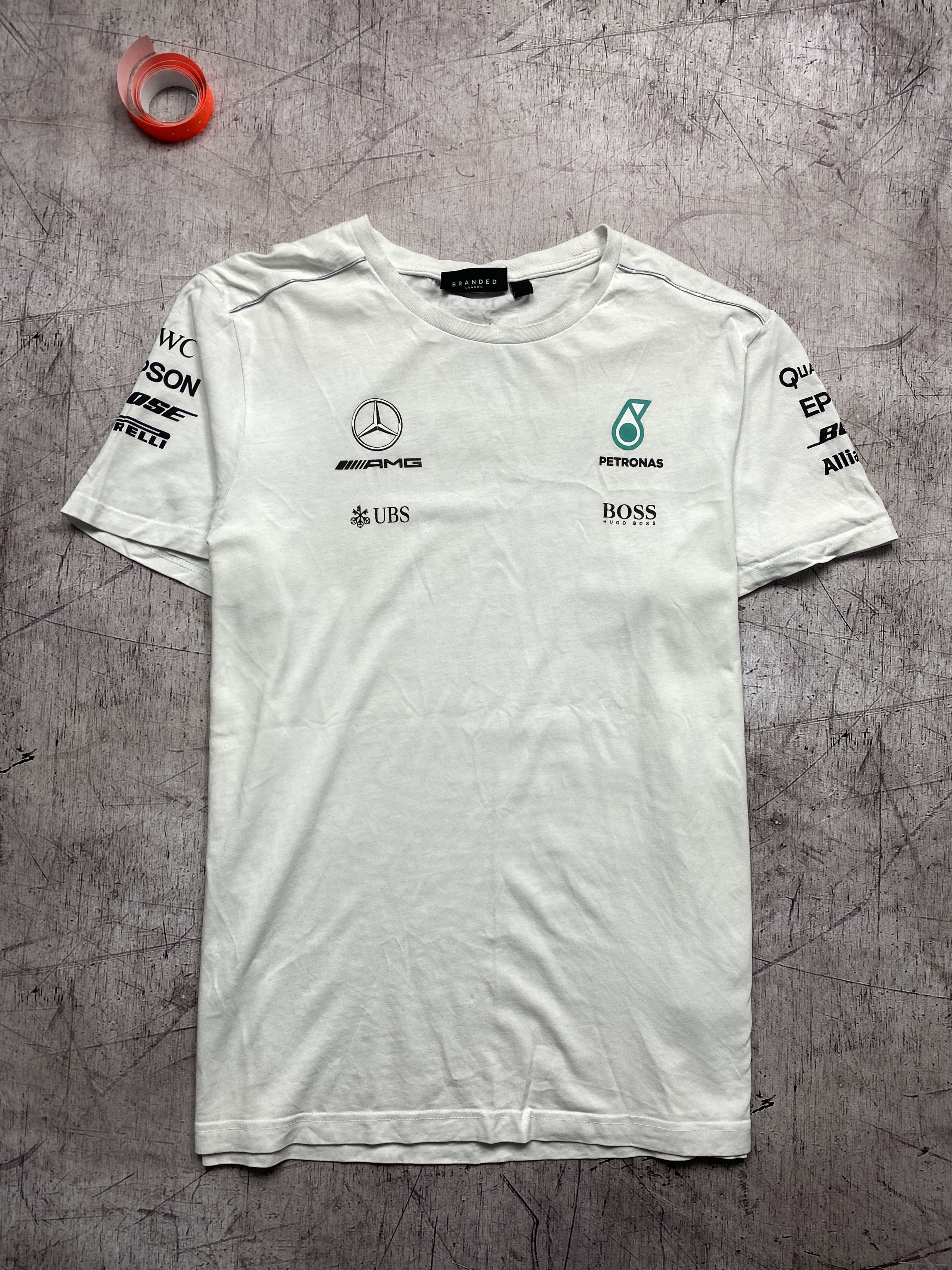 Hugo Boss × Mercedes-Benz Mercedes Benz AMG Petronas Hugo Boss Mens T-Shirt Size US XL / EU 56 / 4 - 1 Thumbnail