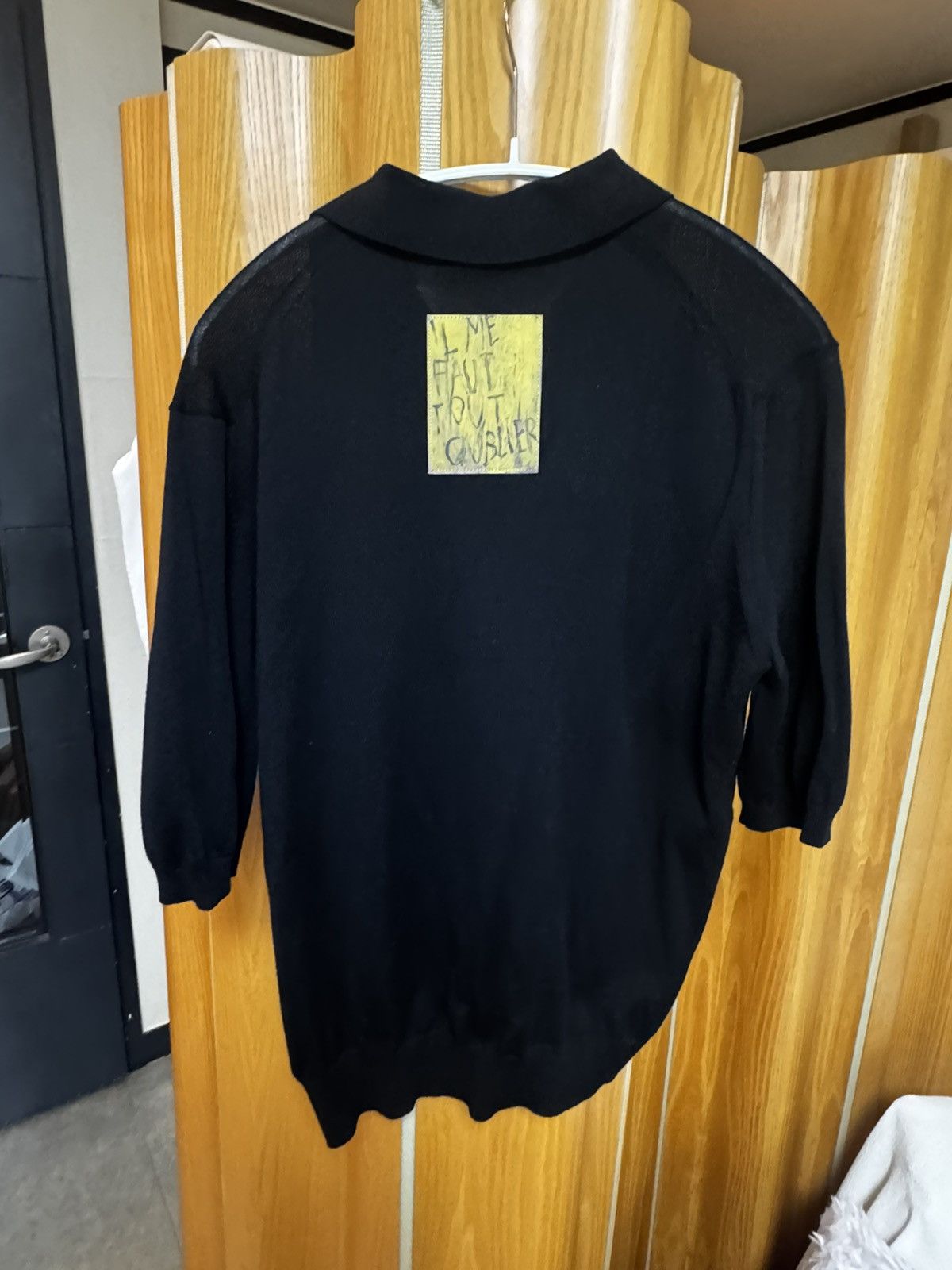 Raf Simons Raf Simons x Philippe Vandenberg Knit Polo M Size US M / EU 48-50 / 2 - 3 Thumbnail