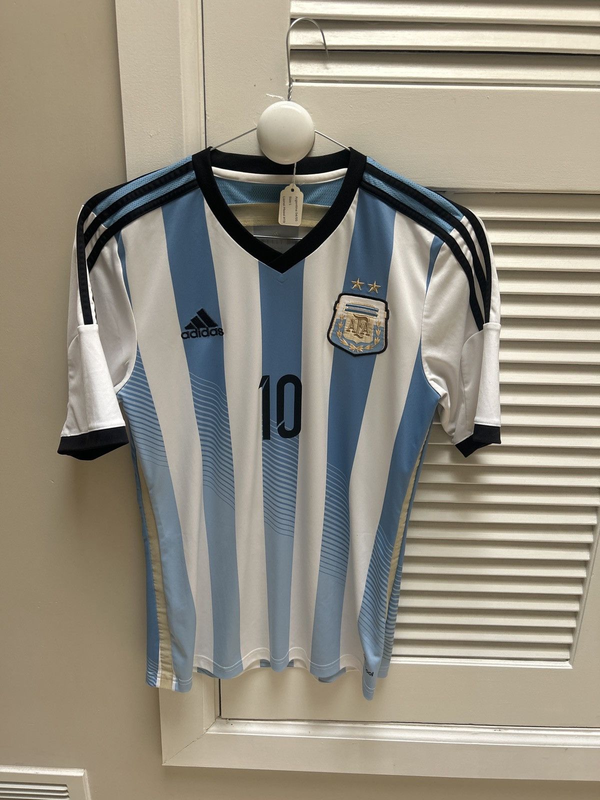 Adidas Argentina 2014 Leo messi 🇦🇷 Size US S / EU 44-46 / 1 - 5 Thumbnail