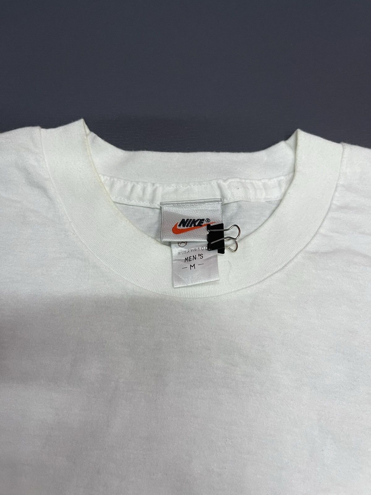 Nike × Vintage RARE 90s NIKE x KAMAKURA TENNIS SWOOSH TEES Size US L / EU 52-54 / 3 - 6 Thumbnail