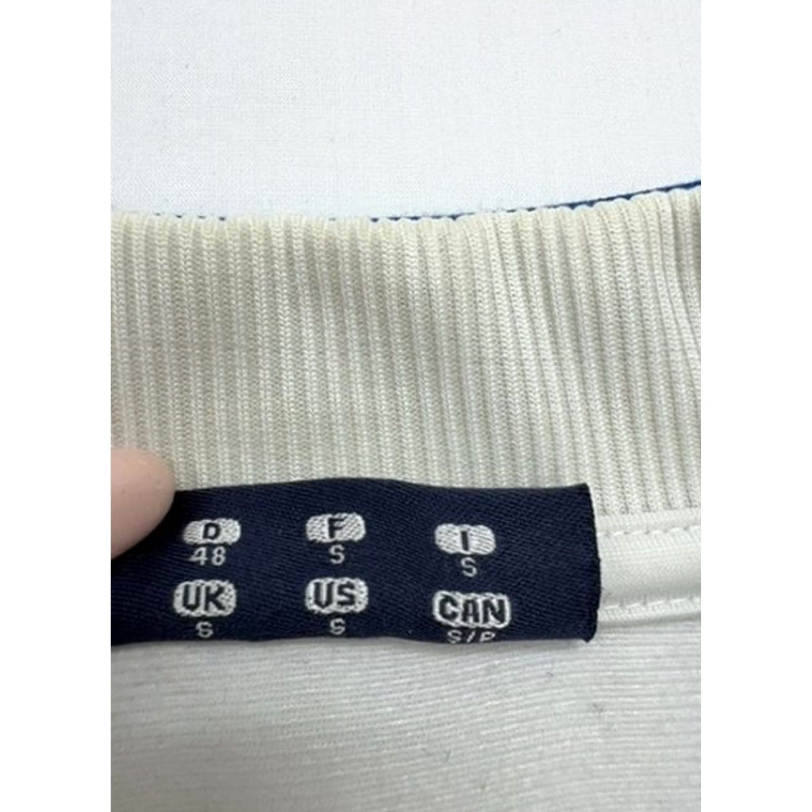 Fila FILA Men White Italy Track Jacket Full Zip Size S Lightweight Size US S / EU 44-46 / 1 - 4 Thumbnail