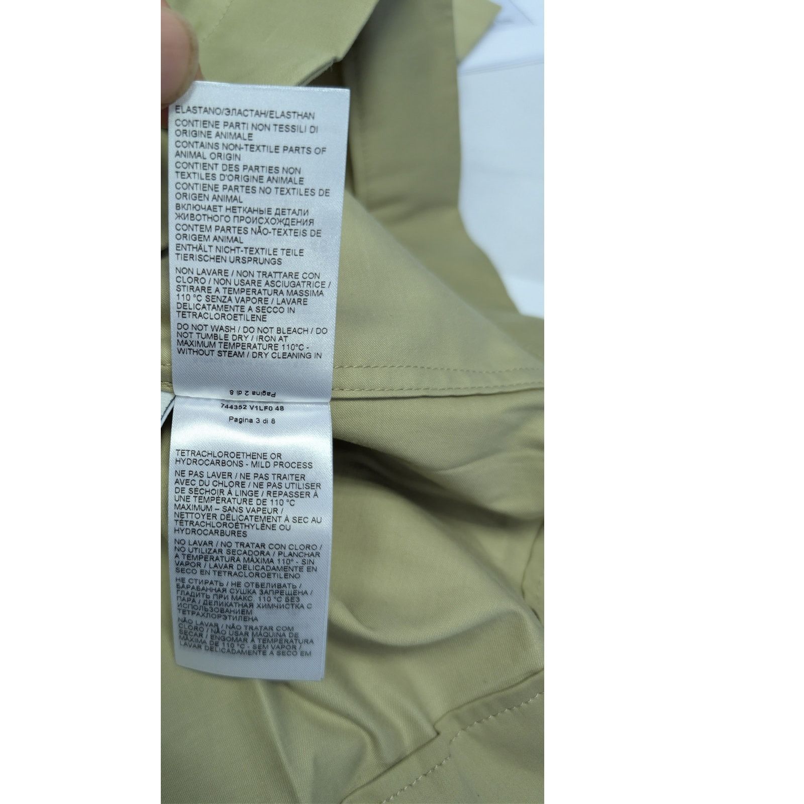 Bottega Veneta o1rshd1 Soft Organic Cotton Shirt in Travertine Size US S / EU 44-46 / 1 - 18 Thumbnail