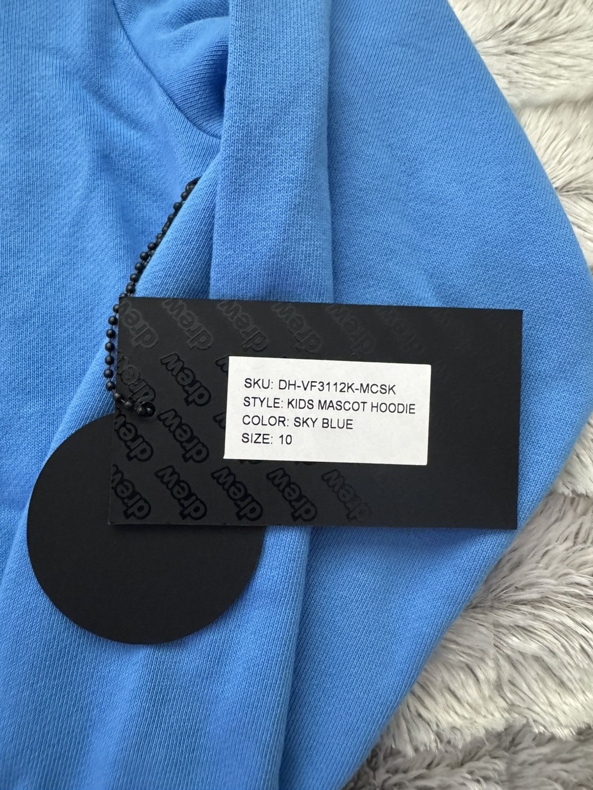 Drew House Kids Blue Drew House Hoodie Size US XS / EU 42 / 0 - 8 Thumbnail