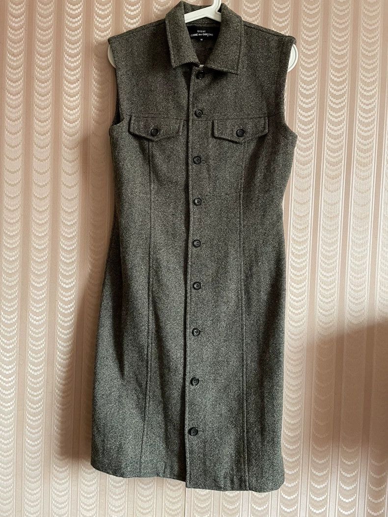 Comme des Garcons Comme Des Garcons Black, white and grey button waistcoat c Size M / US 6-8 / IT 42-44 - 2 Thumbnail