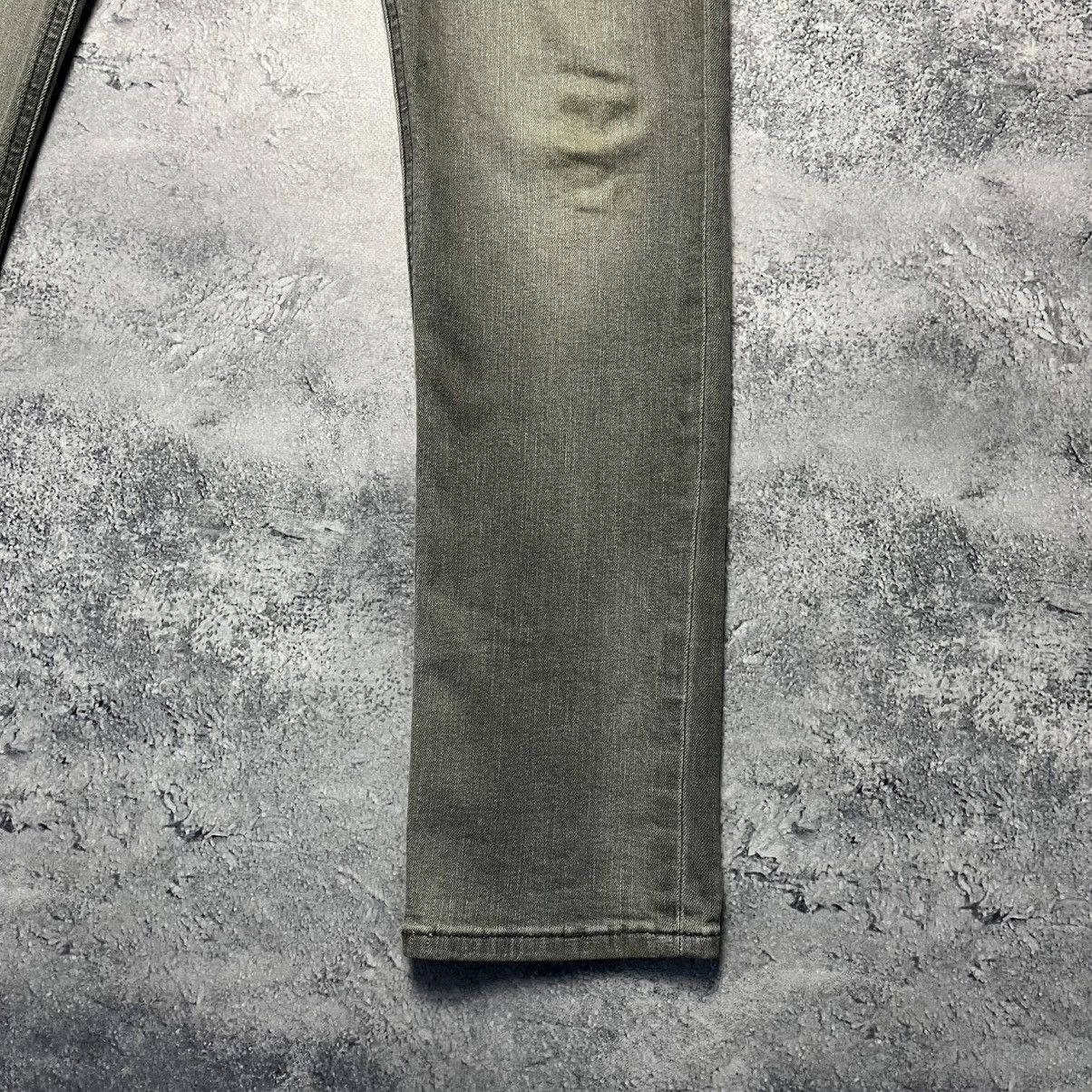 Diesel Vintage Diesel Thommer-C Slim Skinny Denim Gray Jeans Y2K Size US 33 - 9 Thumbnail
