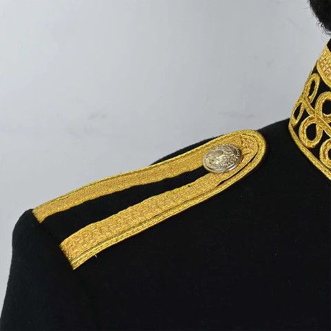 Handmade × Other Highlander Military Scottish Jacket Black Bagpiper Uniform Size US S / EU 44-46 / 1 - 8 Thumbnail