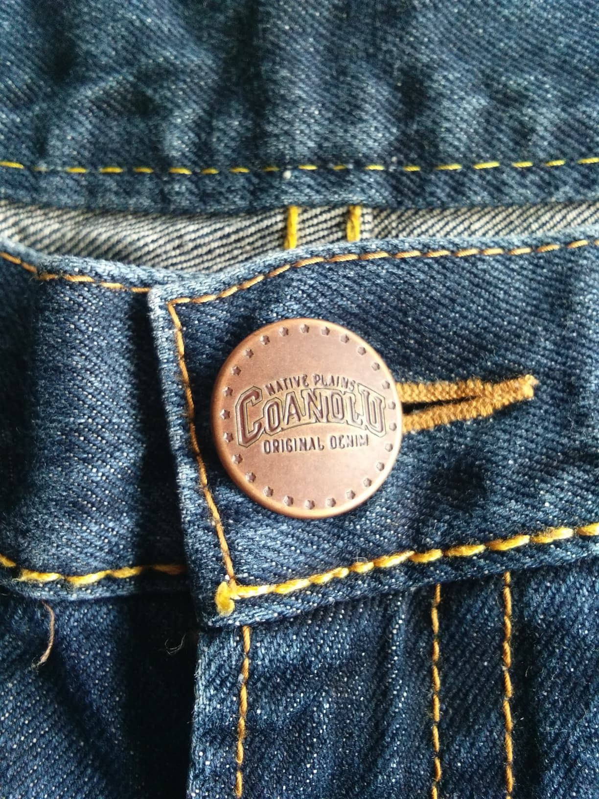 If Six Was Nine Rare🔥 Co & Lu Selvedge Jeans Denim Size US 31 - 11 Thumbnail