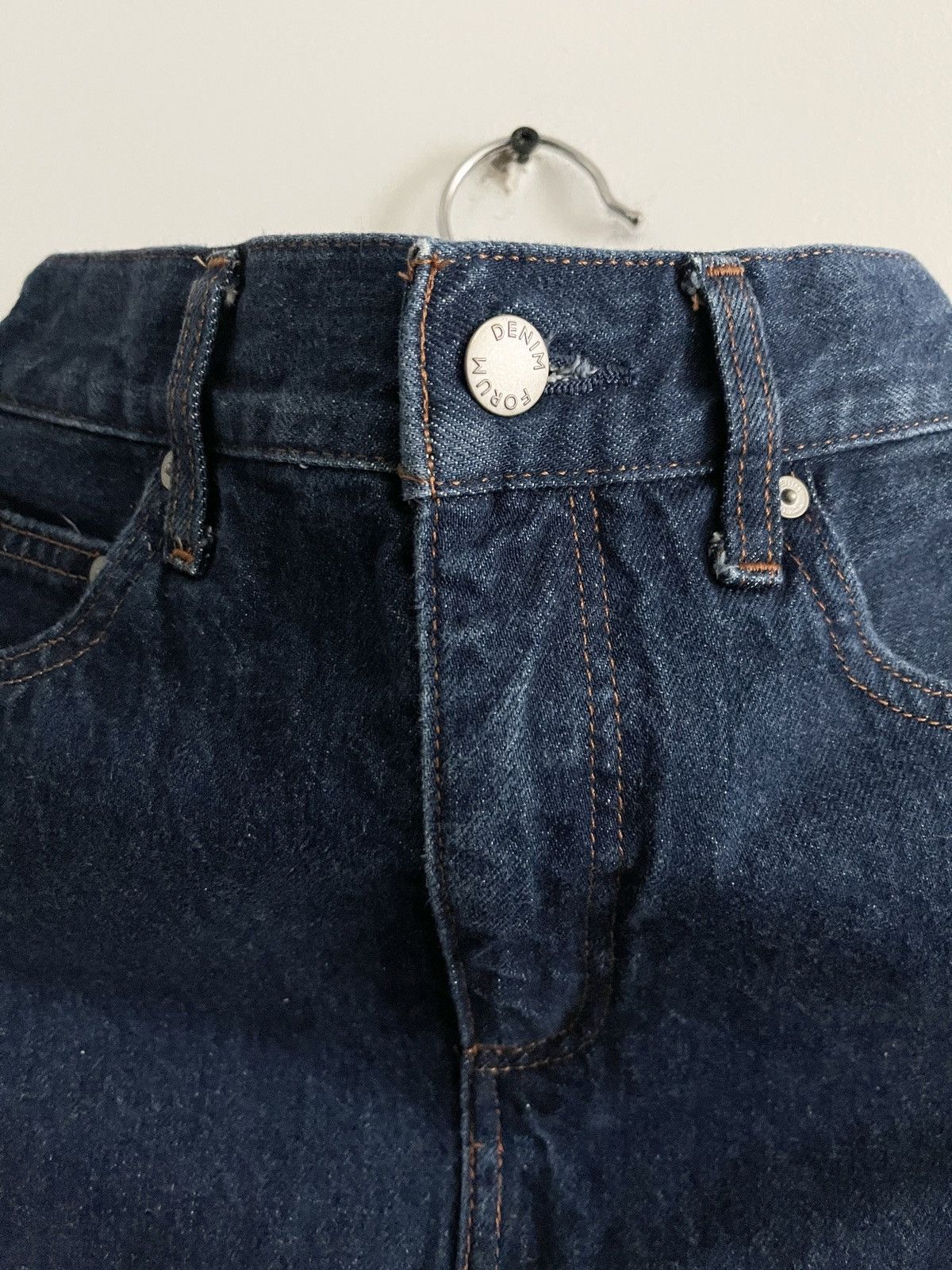 Alo STEAL! 2010s Original Denim Skirt Size 23" - 3 Thumbnail