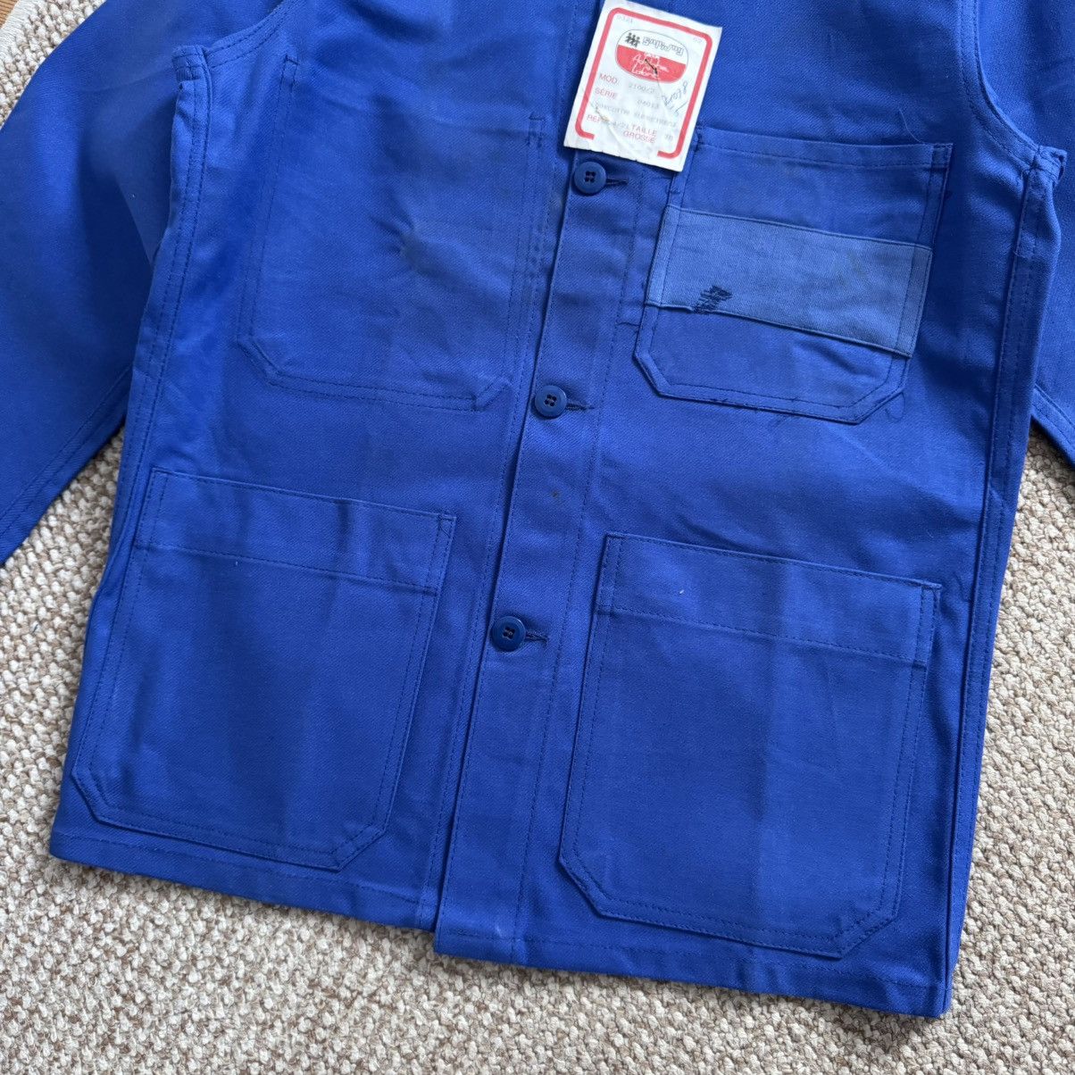 Le Laboureur Adolphe Lafont vintage french works jacket made in France🇫🇷 Size US S / EU 44-46 / 1 - 9 Thumbnail