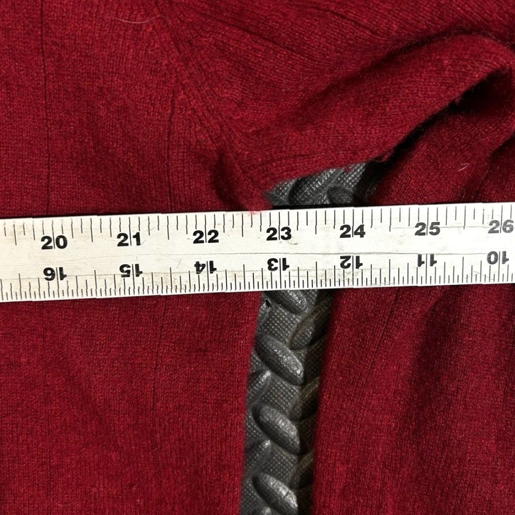 Apt. 9 Apt.9 Red V-Neck Long Sleeve Pullover 100% Cashmere Sweater Men's Size XL Size US XL / EU 56 / 4 - 7 Thumbnail