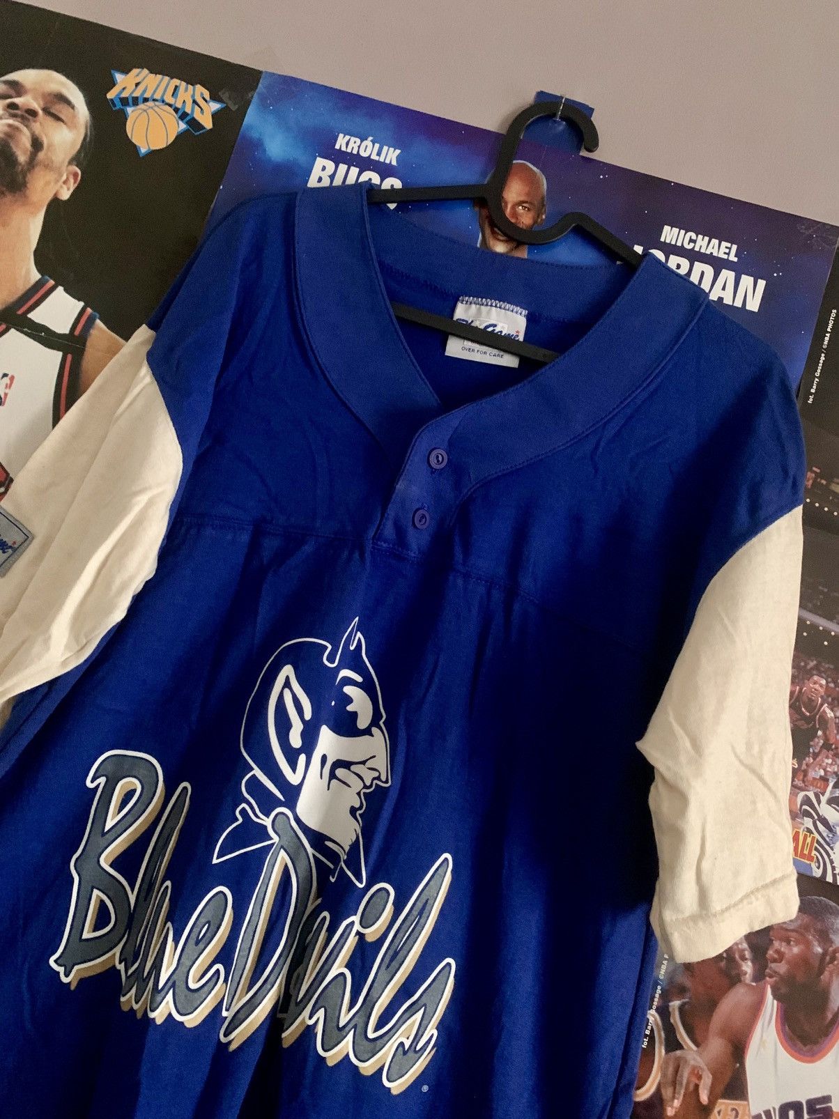 90s Vintage NCAA Duke University Blue Devils Jersey