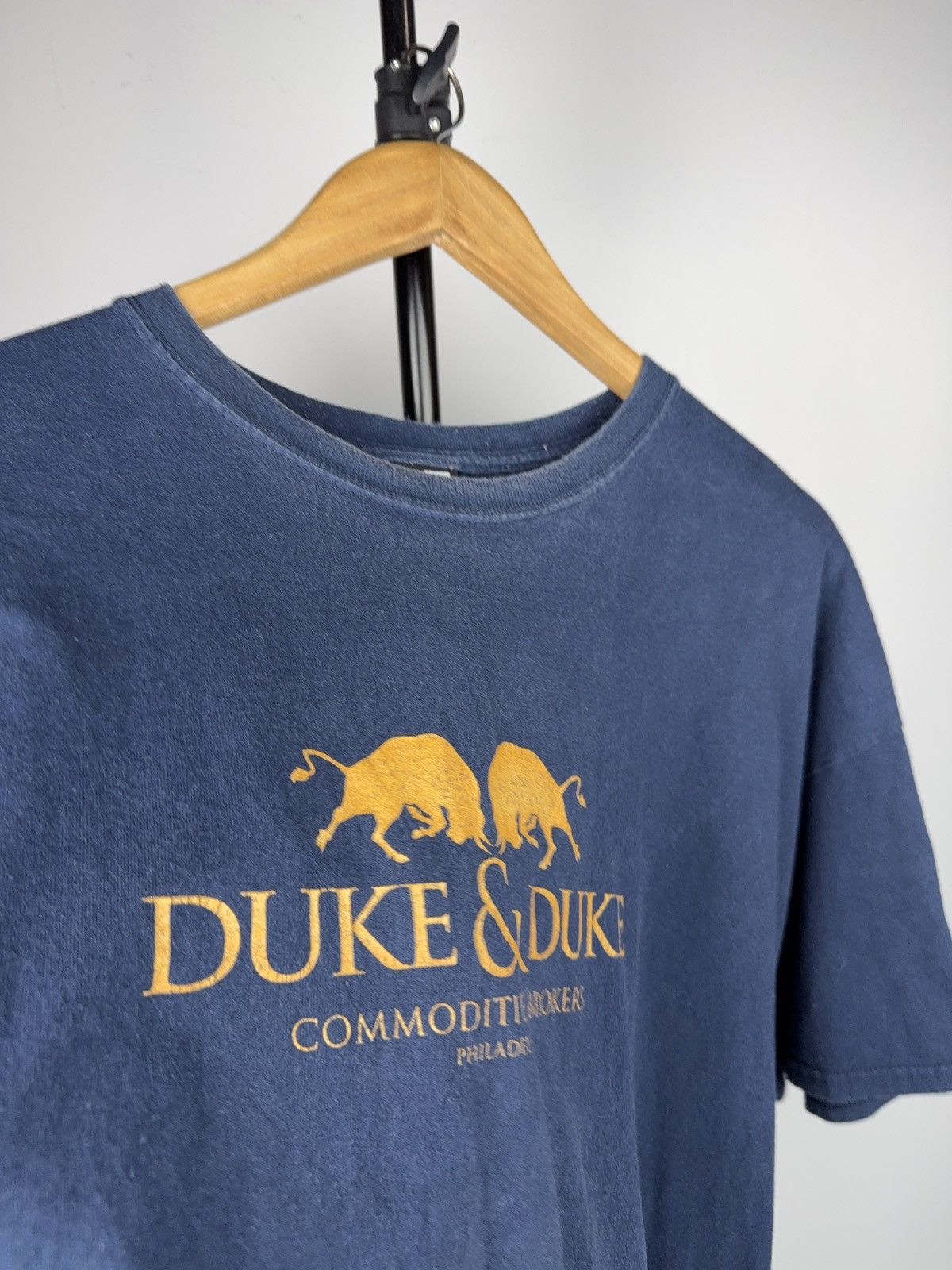 Vintage 90s Duke & Duke Commodities Brokers Trading Places T-Shirt Size US XXL / EU 58 / 5 - 5 Thumbnail