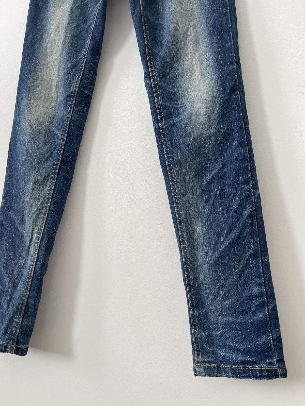 Japanese Brand Rare Vintage LOLITA JEANS Yoshitomo Nara Style Wings Pockets Size US 28 / EU 44 - 9 Thumbnail