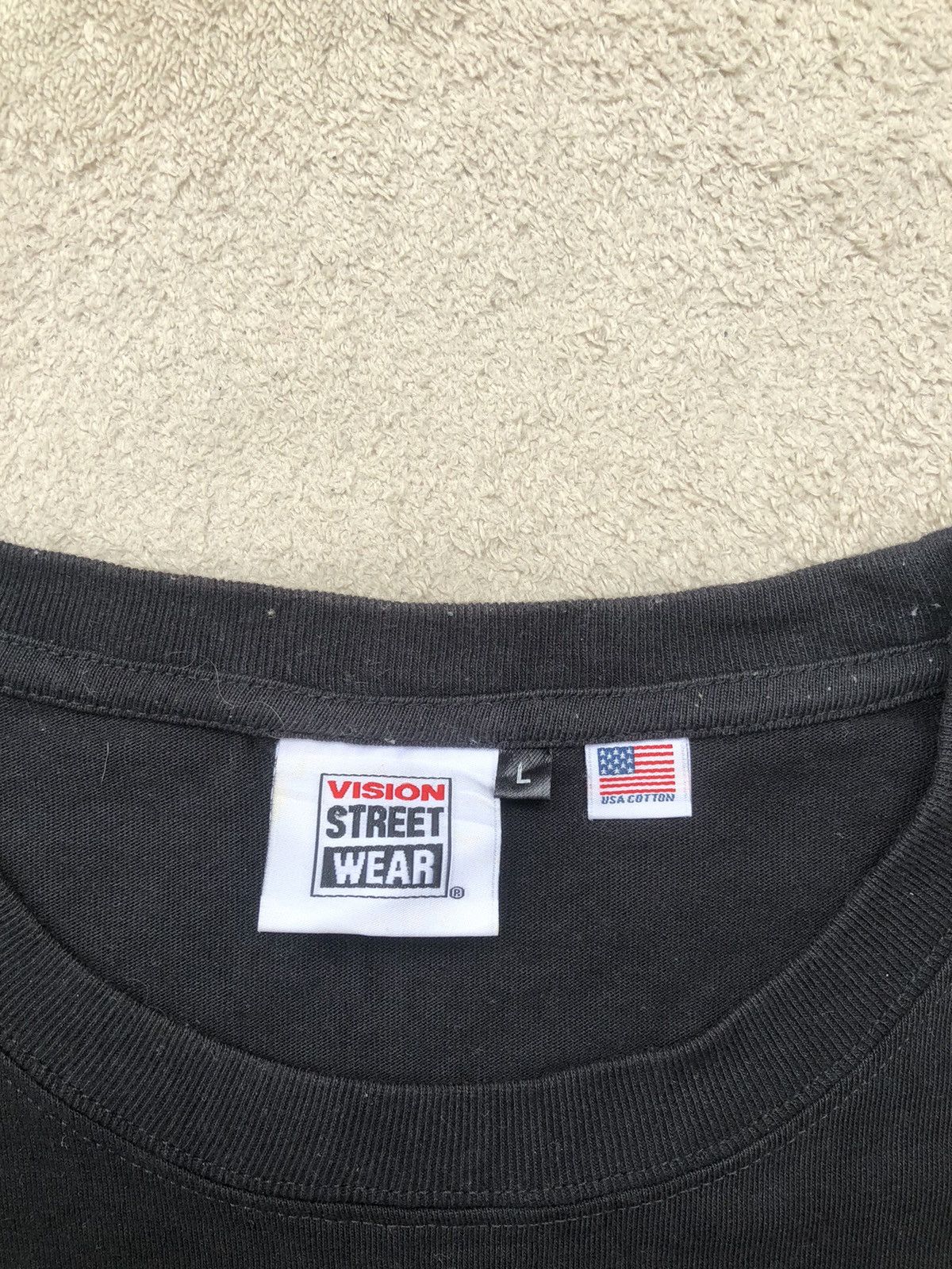 Vintage × Vision Streetwear Vintage Vision Streetwear Pocket Tee Size US L / EU 52-54 / 3 - 4 Thumbnail