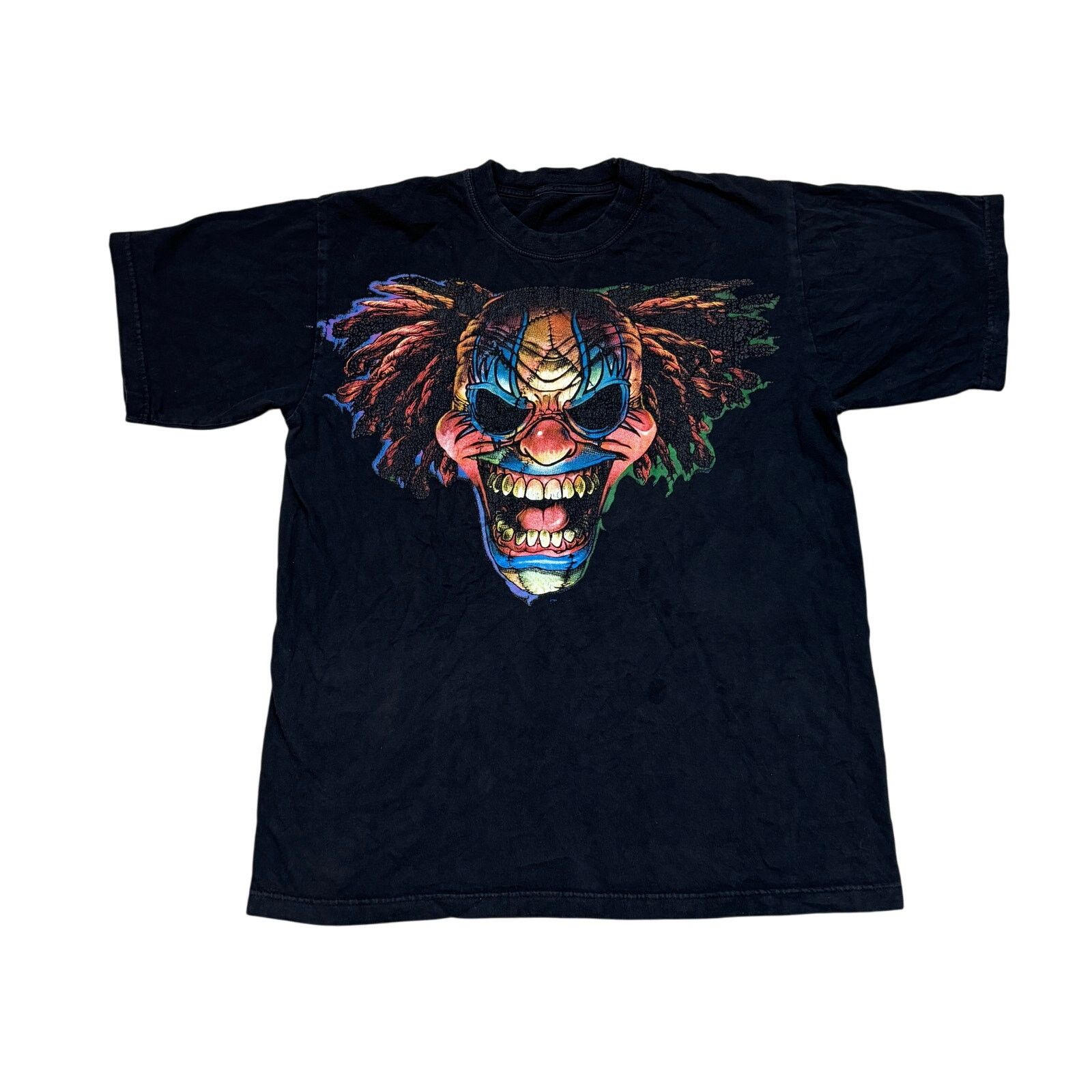 Liquid Blue Liquid Blue Evil Clown Short Sleeve T Shirt Men's Large Y2K Size US L / EU 52-54 / 3 - 1 Thumbnail