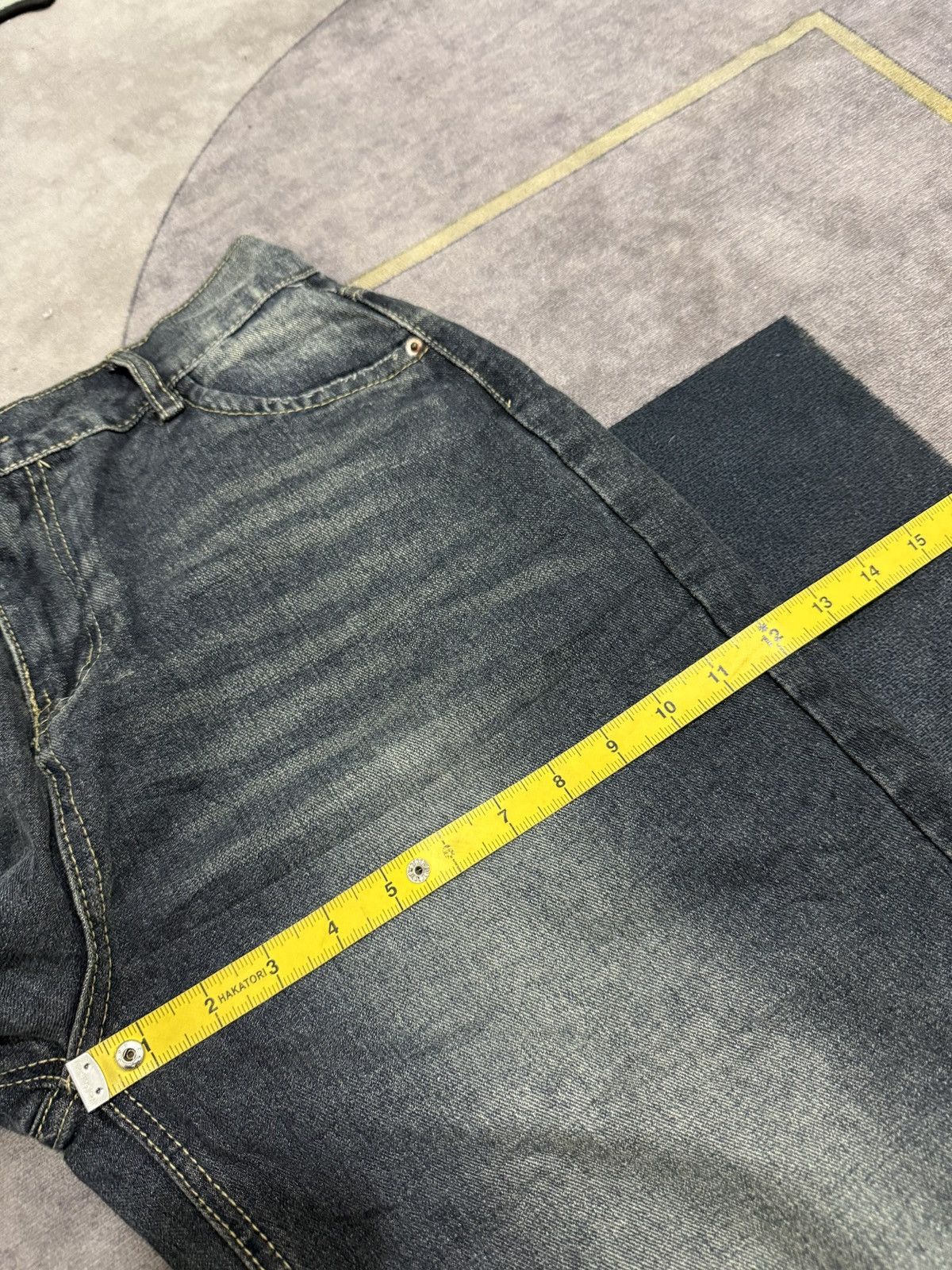 Yohji Yamamoto Y2K HAND MADE MARTIN BEGGIE DENIM PANTS Size US 31 - 11 Thumbnail