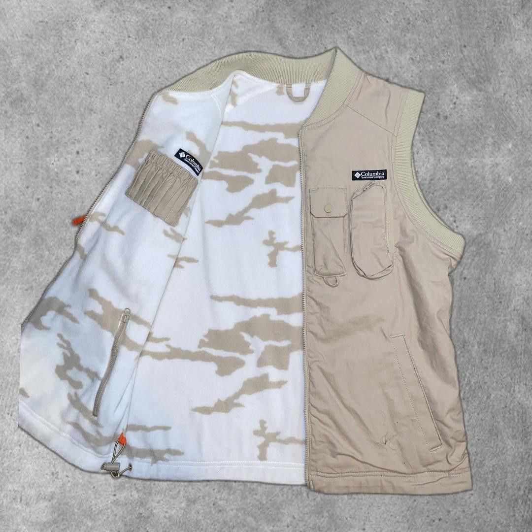 Realtree Columbia Reversible Camo Utility Vest Size US L / EU 52-54 / 3 - 2 Thumbnail