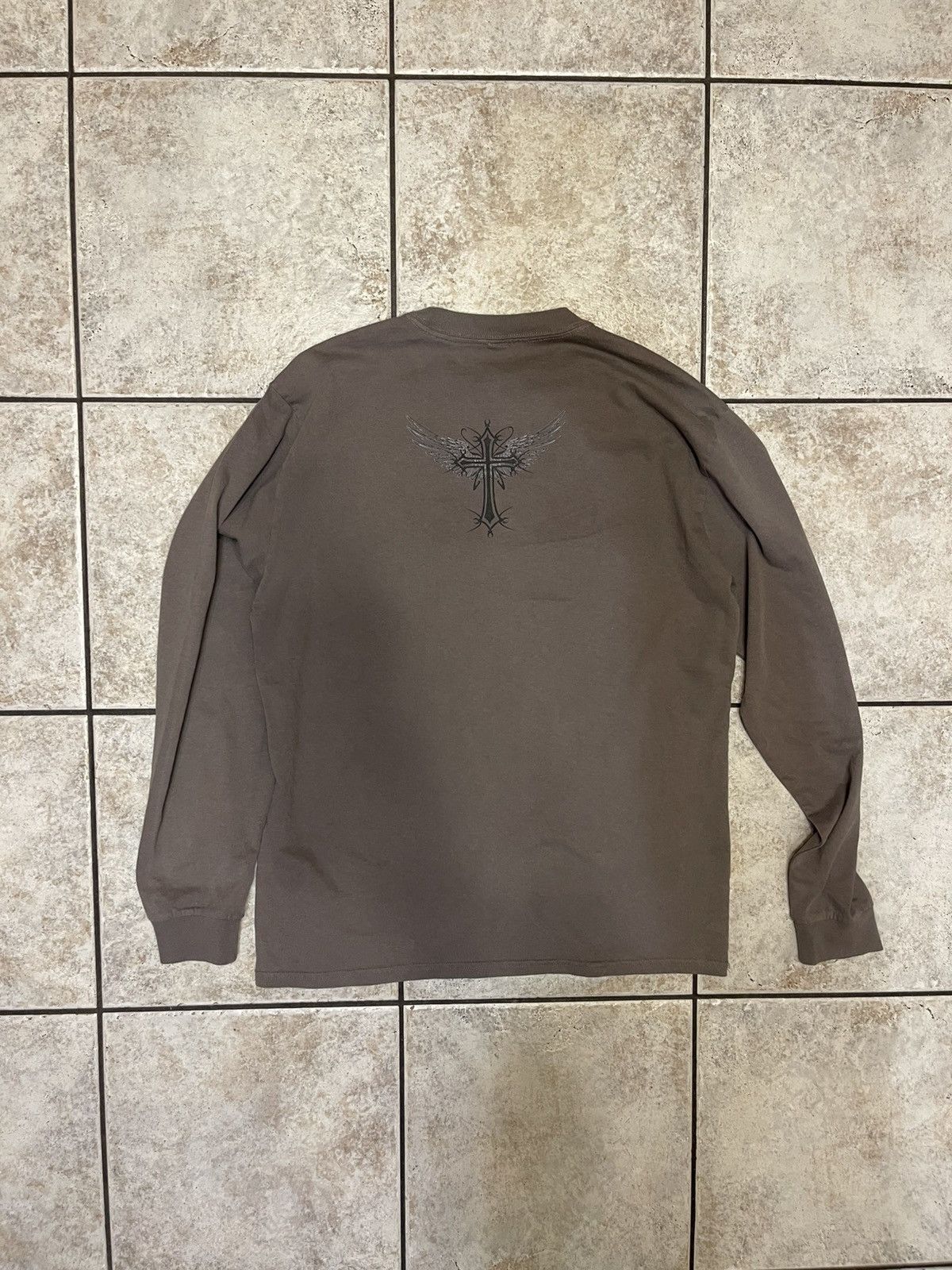 Vintage Black Madonna Vintage Long Sleeve Tee Size US M / EU 48-50 / 2 - 2 Thumbnail