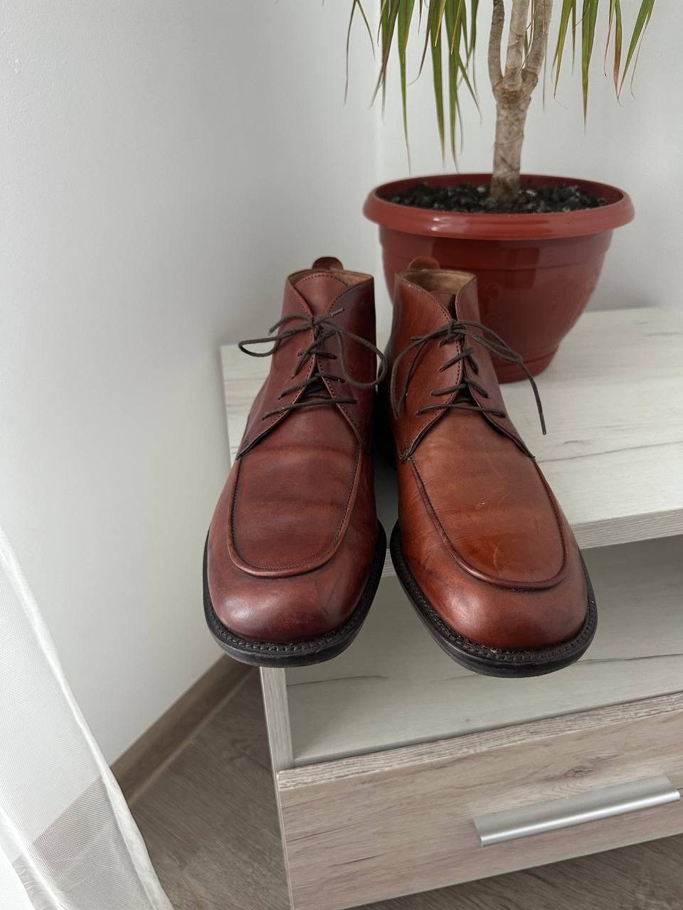 Leather × Vintage Vintage King Street Brown Leather Mens Very Rare Boots Size US 8 / EU 41 - 3 Thumbnail