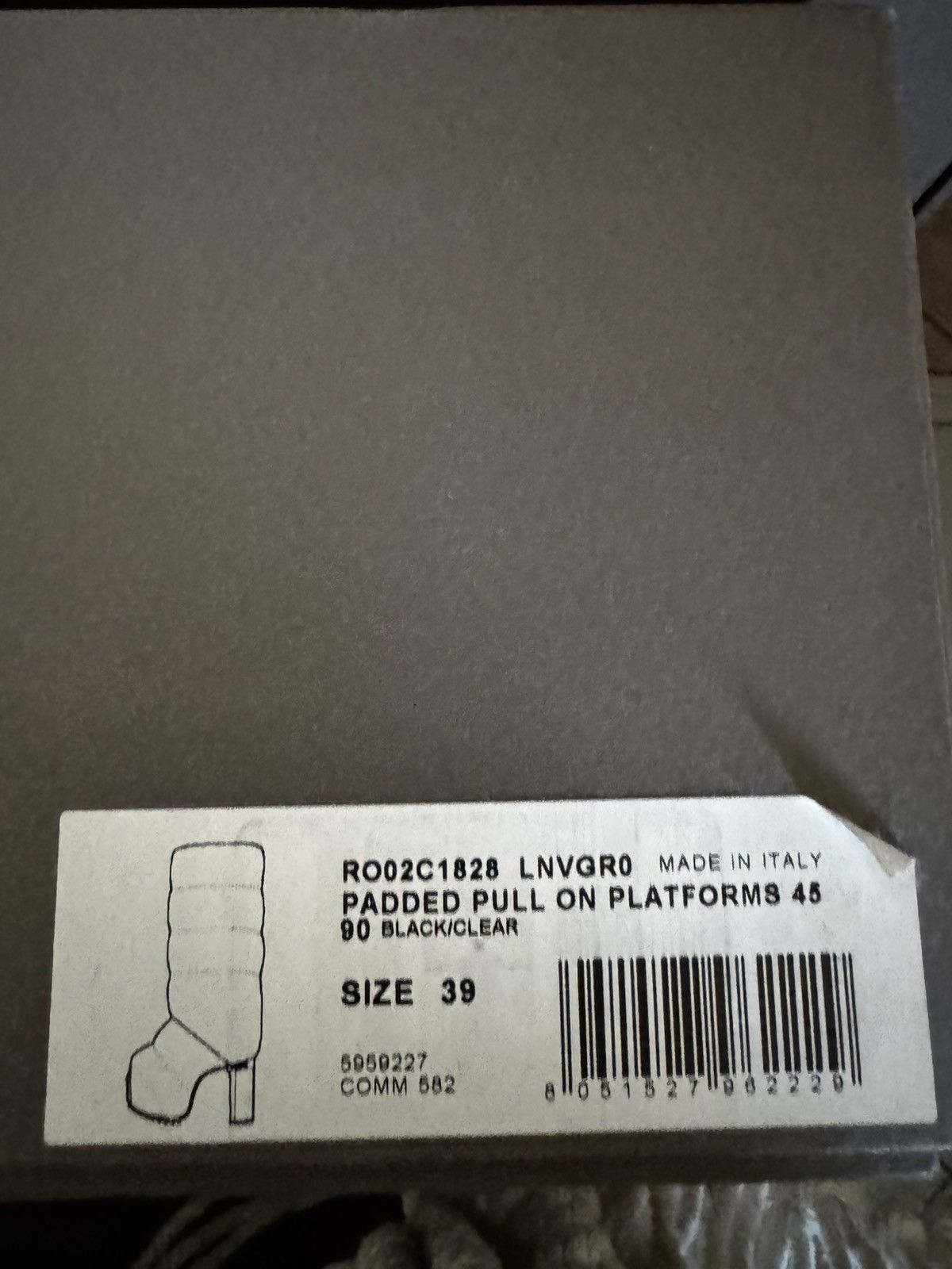 Rick Owens Rick Owens boots padded pull on platforms leather heeled NEW Size US 9 / IT 39 - 4 Thumbnail