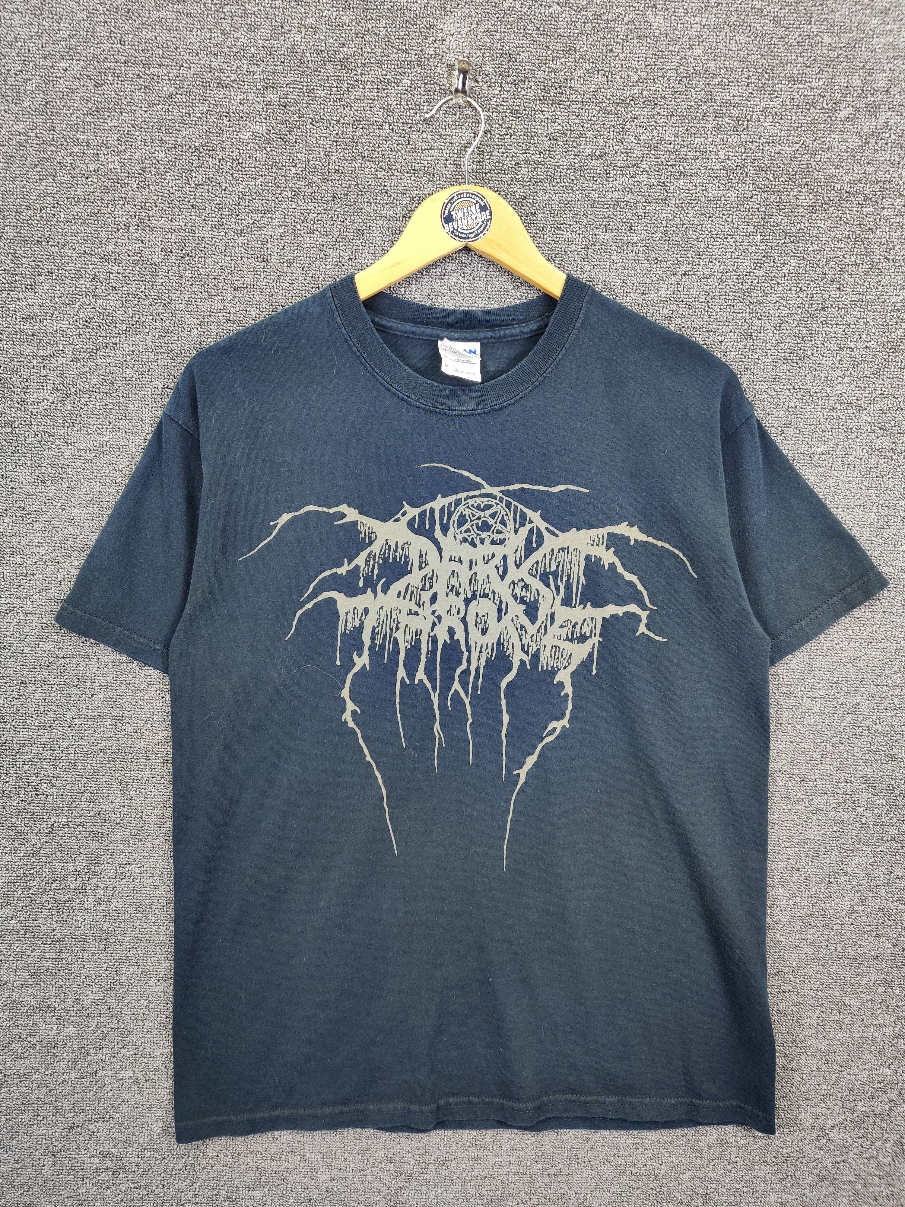 Vintage Darkthrone True Norwegian Black Metal Band Tshirt 