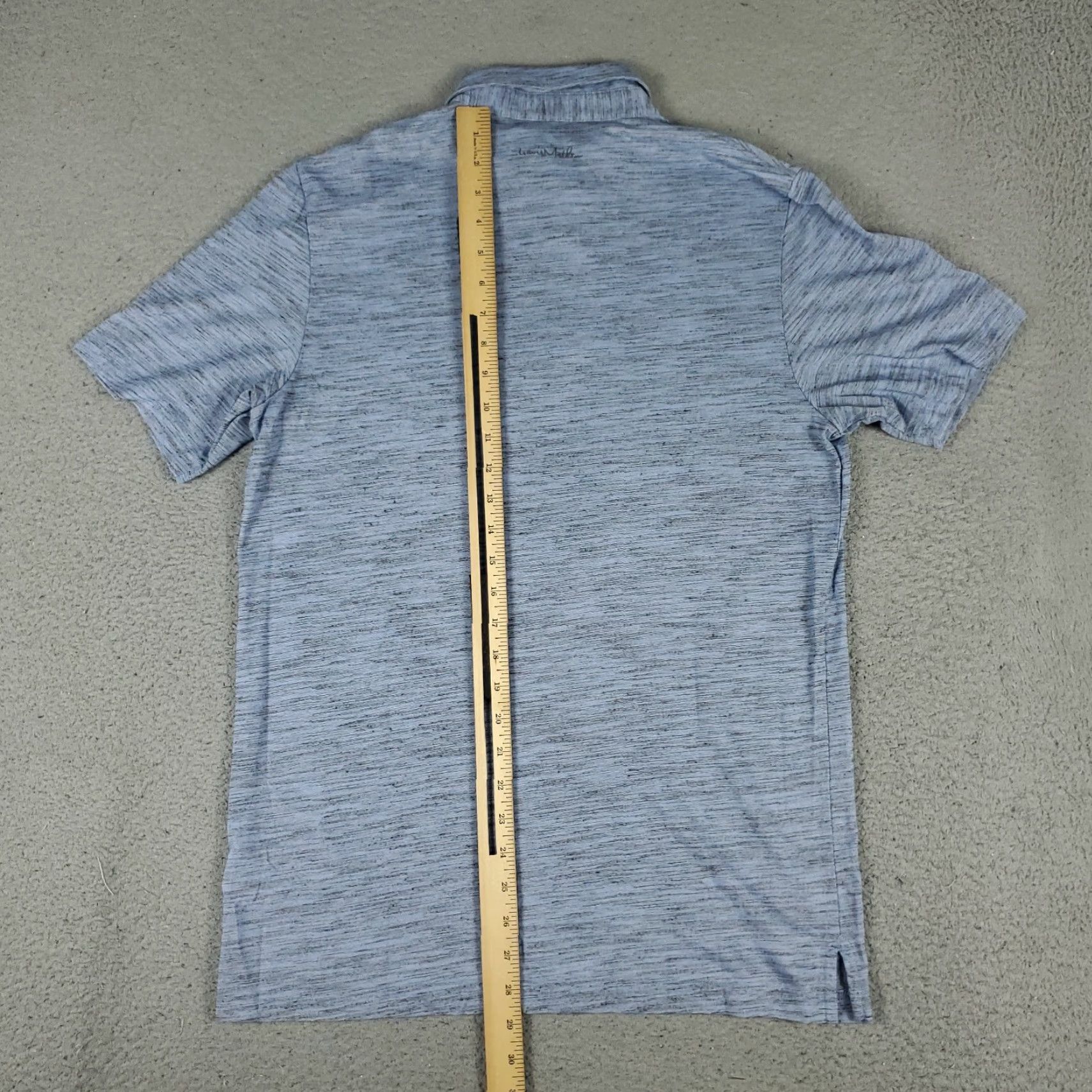 TravisMathew Travis Mathew Polo Shirt Mens Size Medium Blue Golf Casual Short Sleeve Size US M / EU 48-50 / 2 - 4 Thumbnail